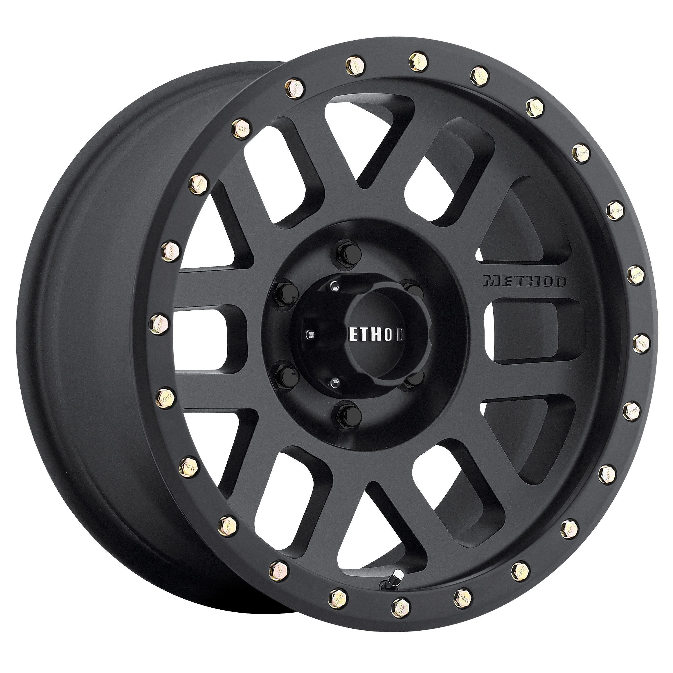 Method Grid Matte Black Wheel 18x9