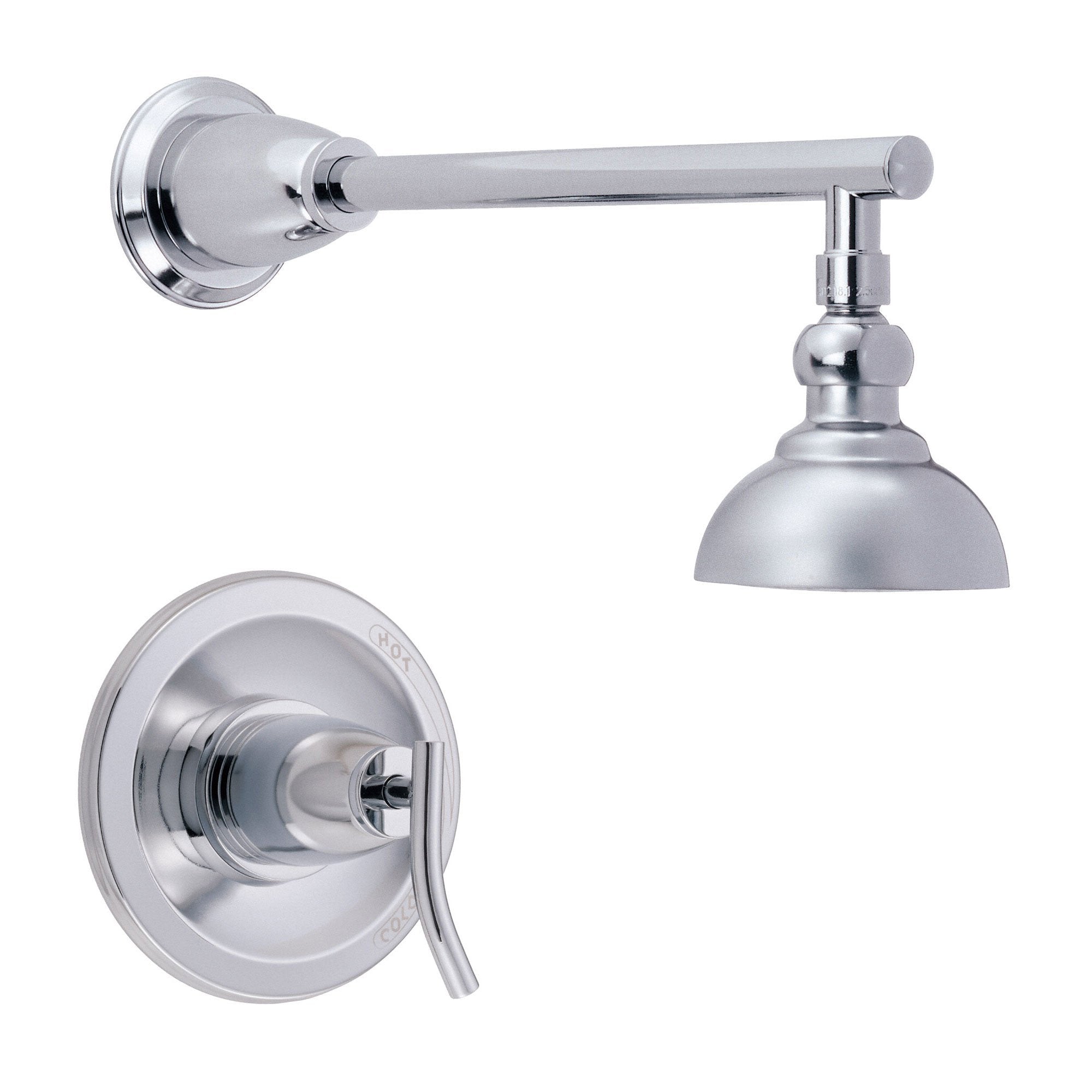 Danze Sonora Chrome Single Lever Handle Shower Faucet with Rough-In Valve - Modern Bathroom Fixture for Spa-Like Experience