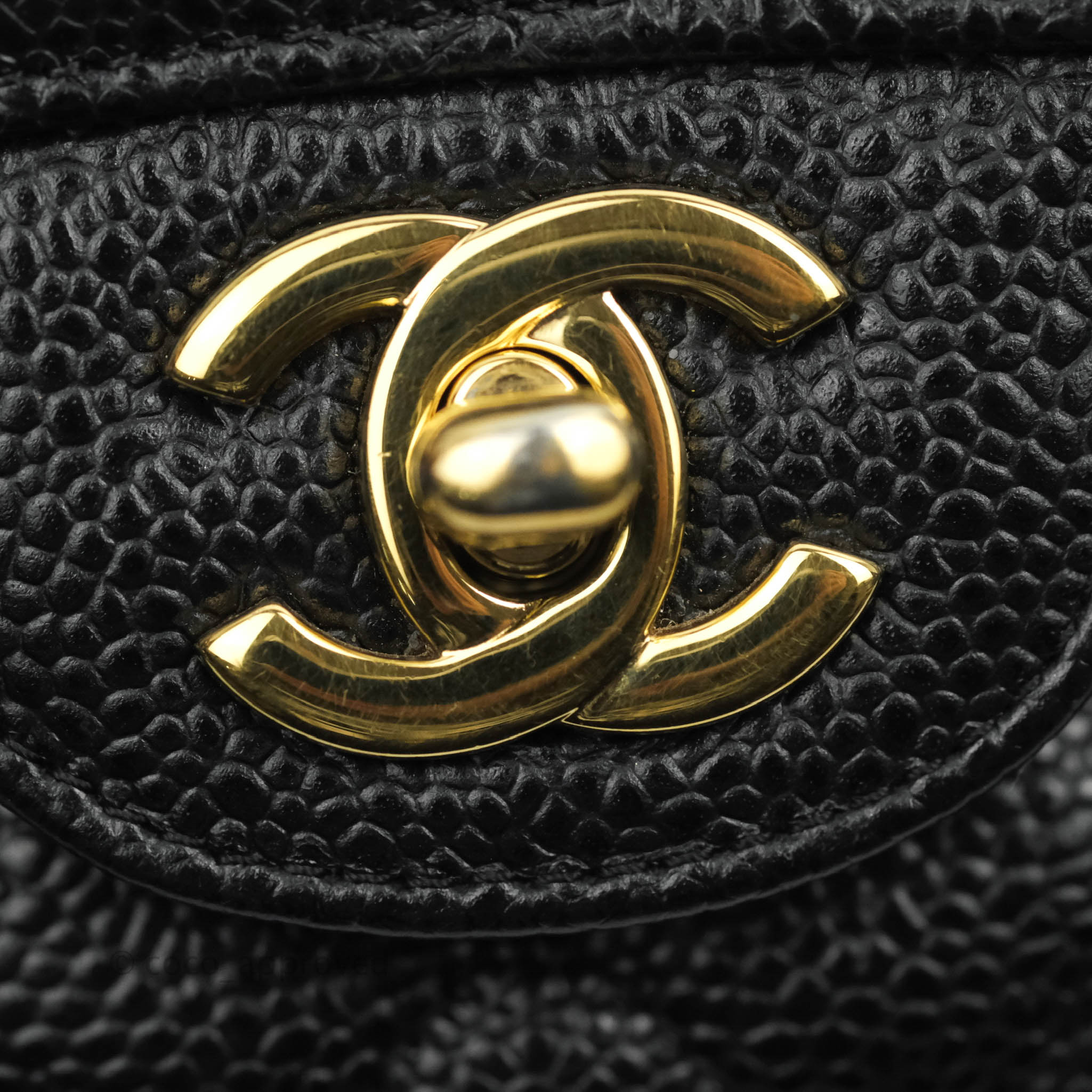 Chanel Classic Medium Double Flap Bag in Black Caviar Leather with Gold Hardware - Luxury Handbag for Women, Perfect for Work, Evening Events & Special Occasions