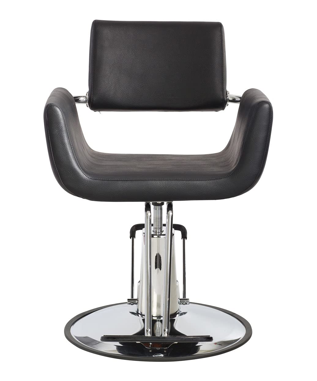 Echo Styling Chair for Salons & Spas - Modern Floating Back Design, Seamless Easy-Clean Surface, One-Piece Foam Cushion & Steel Frame (YLG-119) - Perfect for Hair Styling, Barber Shops & Beauty Treatments