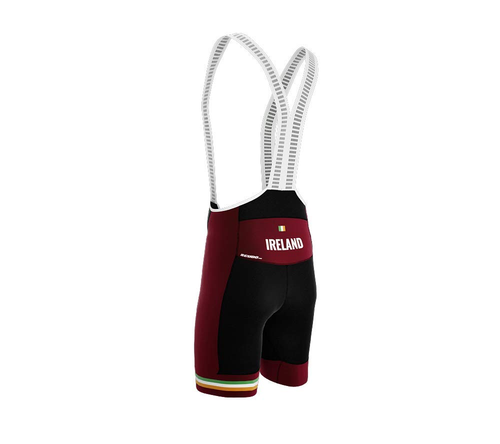 Premium Women's Cycling Bib Shorts - Ireland Code Pro Bike Shorts for Comfort & Performance | Ideal for Road Biking, Indoor Training & Long-Distance Rides