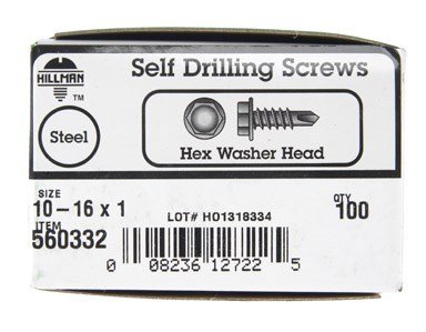 Hillman Self-Drilling Sheet Metal Screws 1