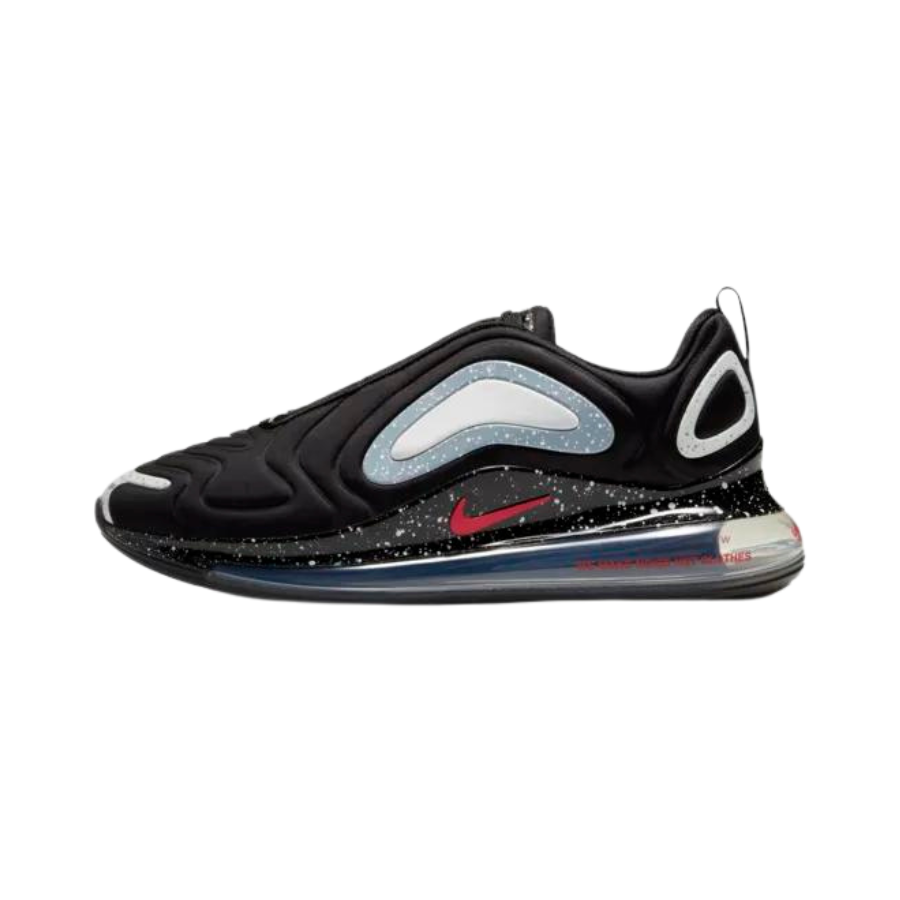 Nike Air Max 720 Undercover Sneakers - Black & University Red Colorway | Running Shoes for Men & Women | Perfect for Gym Workouts, Jogging and Streetwear Fashion