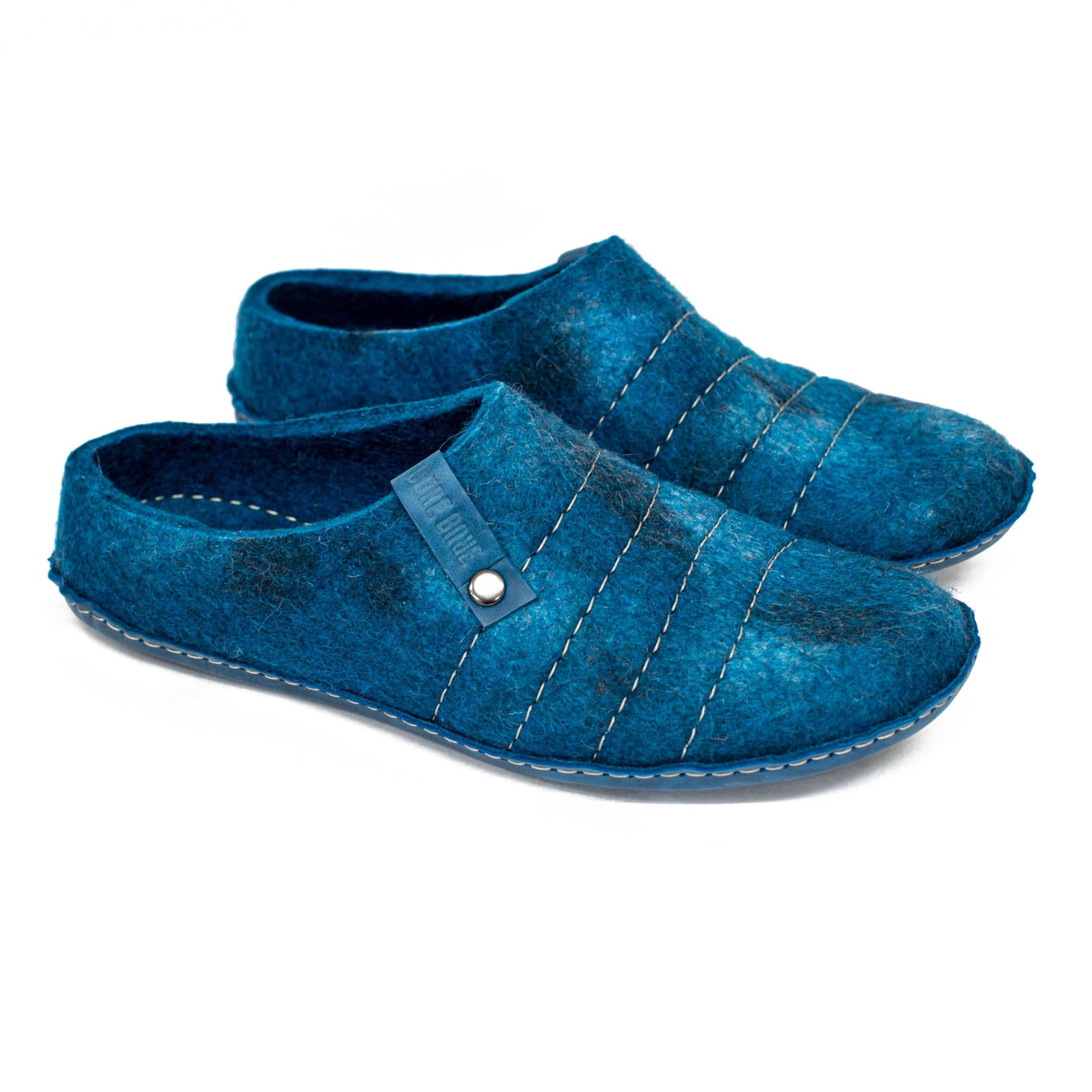 Men's Natural Boiled Wool Slippers - Warm Comfort House Shoes for Winter - Perfect Father's Day Gift for Dad - Ideal for Indoor Relaxation, Lounging & Cold Weather