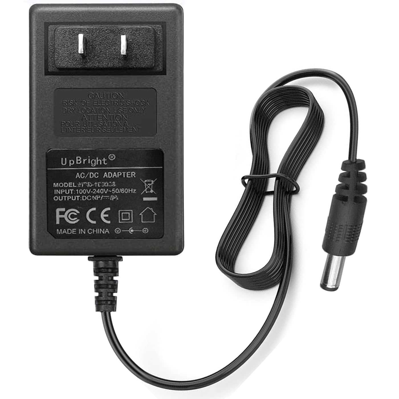 UpBright 12V AC/DC Power Adapter Replacement for Motorola DCX & VIP Series Cable Boxes - Compatible with DCX3200/3501/3510/3600, RNG XG1, AT&T U-Verse VIP2200/2250/1250 - Perfect for Home Theater & HD DVR Setup