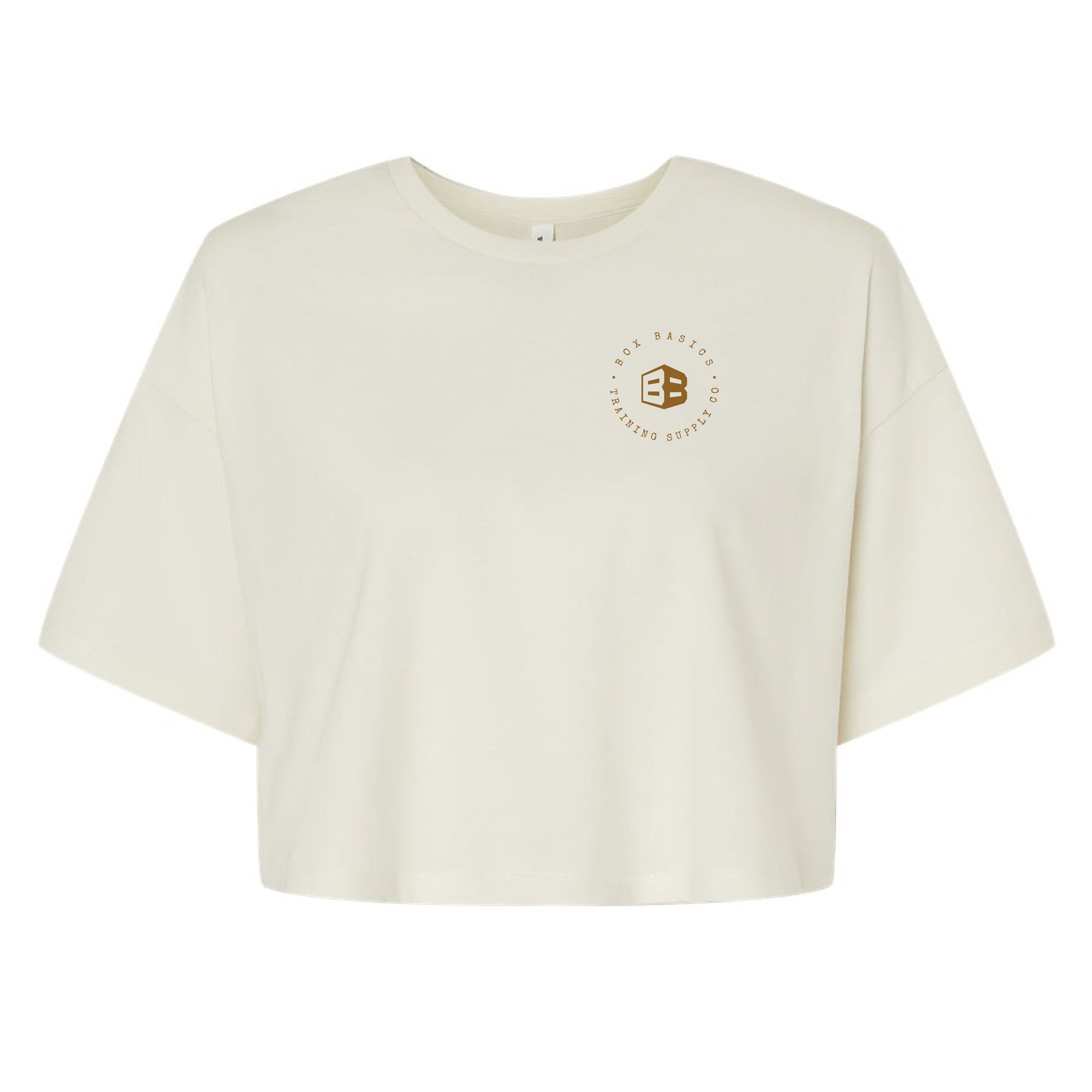 Women's Box Basics Boxy Circle Tee - Soft Cotton Relaxed Fit T-Shirt for Casual Wear & Everyday Outfits | Perfect for Layering, Weekend Errands & Coffee Dates
