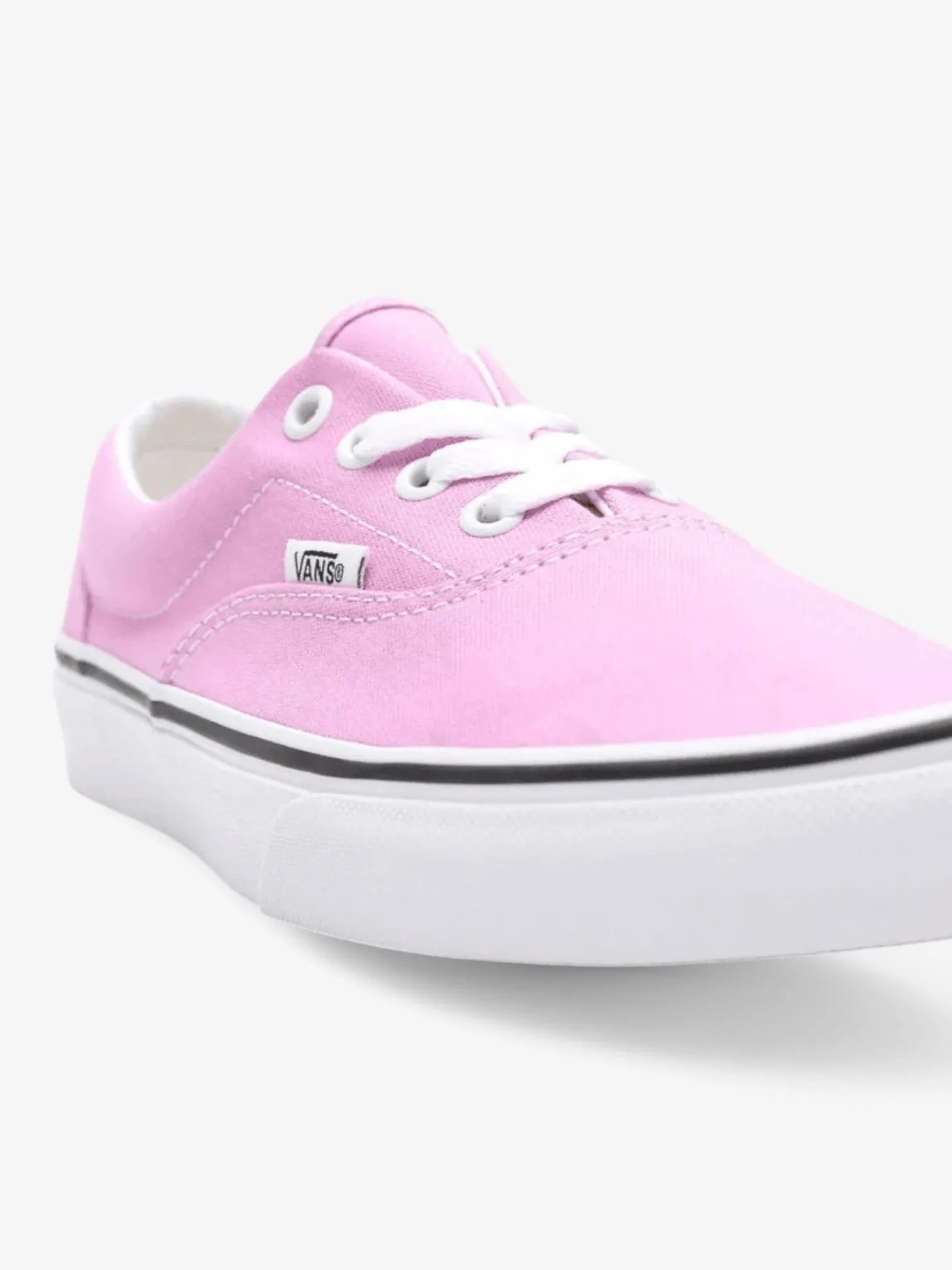 Vans Era Sneakers for Women - Pink & White Classic Skate Shoes | Comfortable & Stylish for Casual Wear, Skateboarding, and Street Fashion