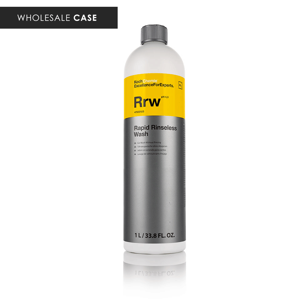 Rapid Rinseless Car Wash & Wax - Waterless Auto Detailing Solution for Quick Cleaning at Home, Office or Travel - Safe for All Vehicle Surfaces