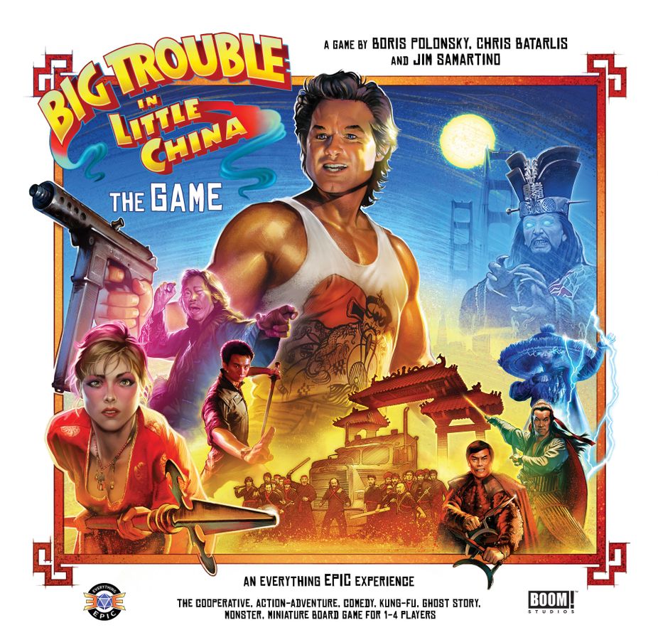 Big Trouble in Little China Board Game - Classic Adventure Strategy Game for Adults & Teens - Perfect for Game Nights, Parties & Family Gatherings