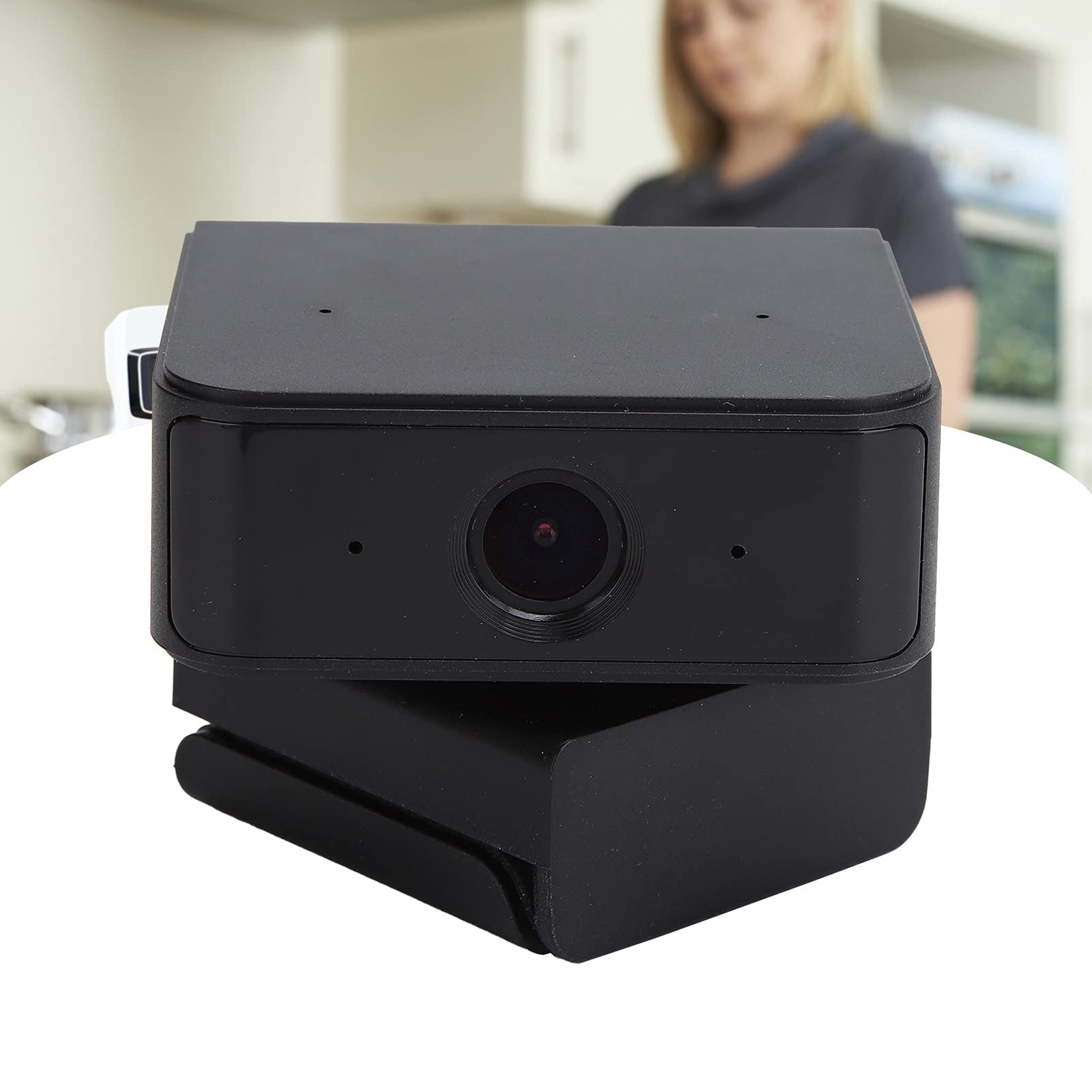 Topiky 1080P HD Smart Security Camera with 360° Rotation, USB 2.0 Plug & Play Webcam - Perfect for Home Monitoring, Video Conferencing & Baby Watching