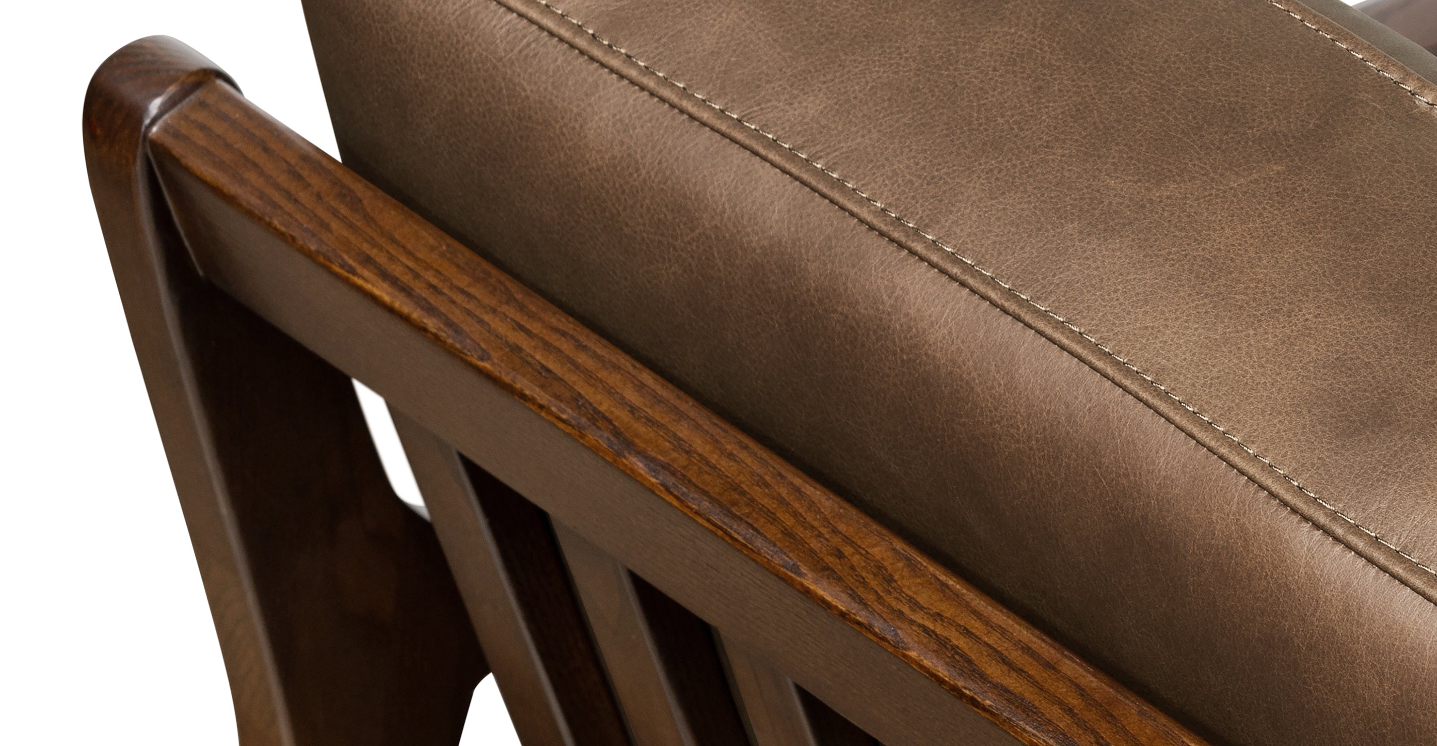 Premium Verity Genuine Leather Lounge Chair - Modern Comfort for Living Room, Office & Reading Nook - Perfect Relaxation & Stylish Home Decor