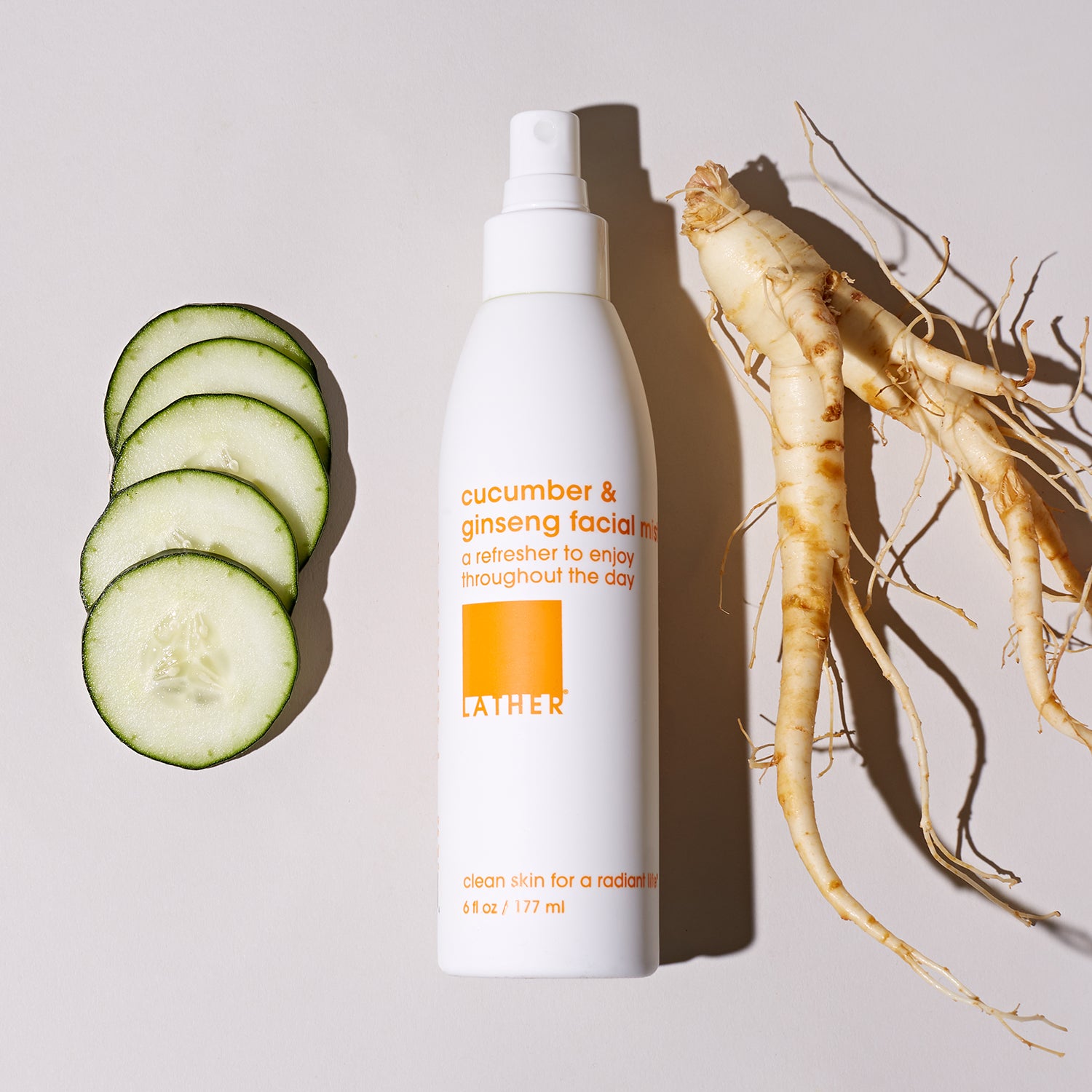 Hydrating Cucumber & Ginseng Facial Mist Spray - Refreshing & Soothing Face Toner for Dry & Sensitive Skin | Perfect for Travel, Gym & Daily Skincare Routine
