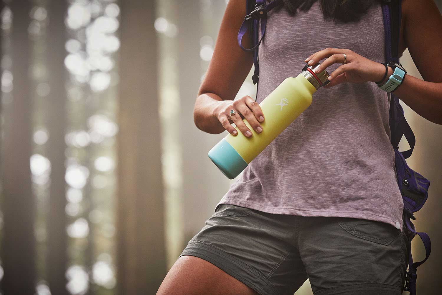 Hydro Flask Stainless Steel Water Bottle with Flex Cap - 18oz, 24oz, 32oz, 40oz Sizes - Vacuum Insulated, BPA-Free, Leak Proof - Perfect for Hiking, Gym, Work & Outdoor Adventures