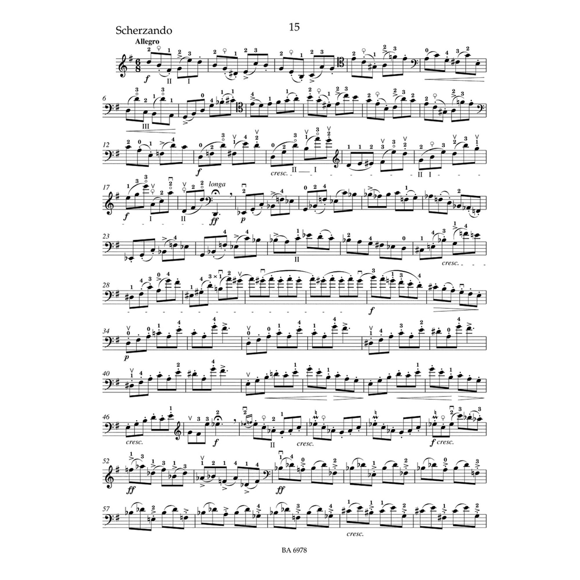 David Popper - High School of Cello Playing Op. 73 Sheet Music | Barenreiter Edition | Cello Exercises & Etudes for Advanced Students | Perfect for Practice, Auditions & Performances