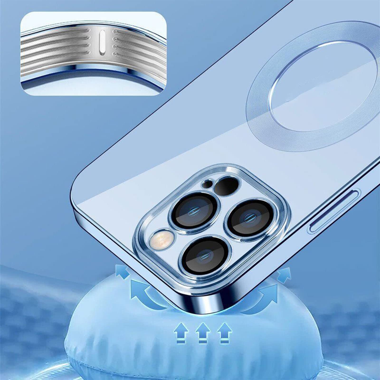 Casebx New Version 2.0 iPhone 11 Case with Camera Lens Protector - Silver | Scratch-Resistant & Anti-Fingerprint | Perfect for Outdoor Adventures & Daily Protection