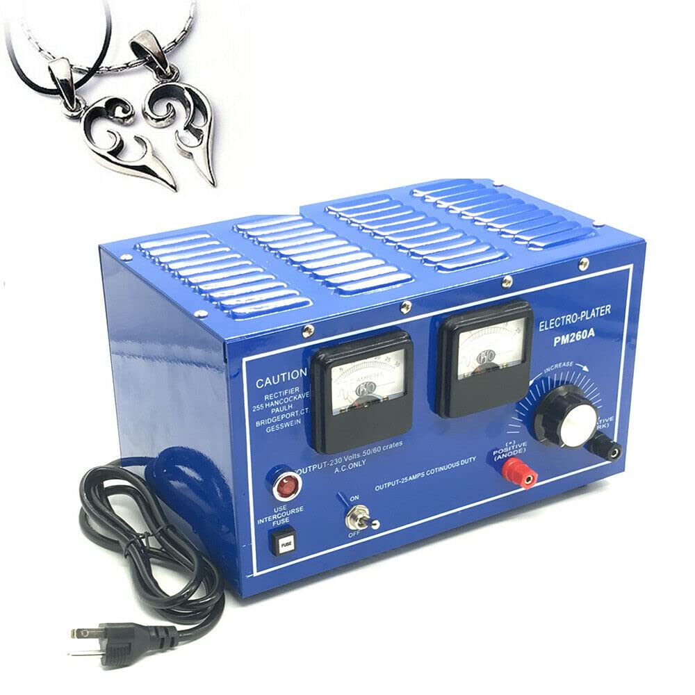 30A Gold Plating Machine for Jewelry - Platinum, Silver Electroplating Rectifier with Surface Treatment | Professional Jewelry Plater for Rings, Necklaces & Watches | Perfect for Jewelry Repair & Custom Design