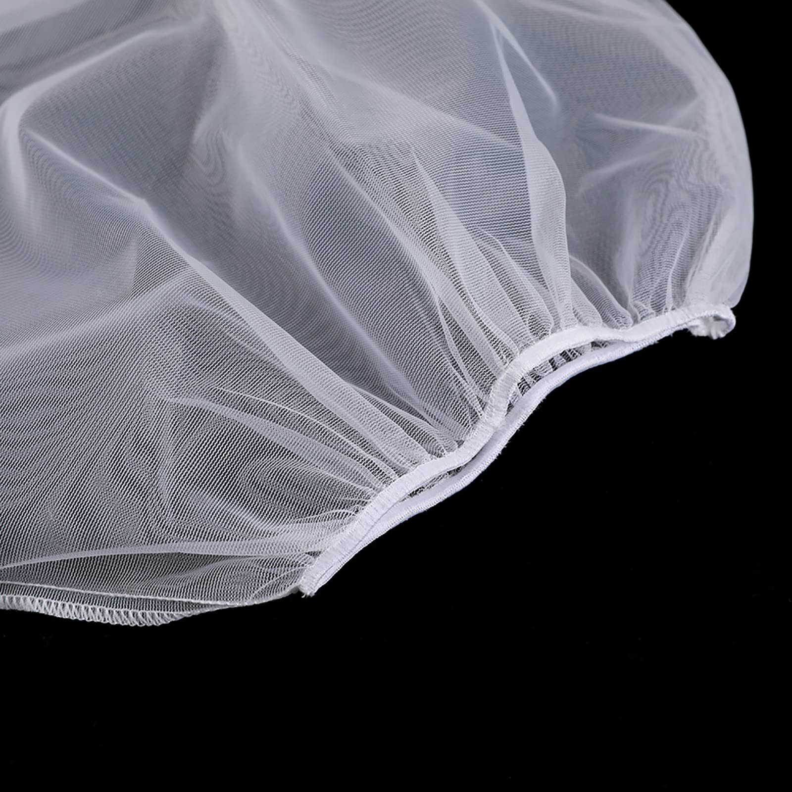 10-Pack 5 Gallon White Paint Strainer Bags - Fine Mesh Filter Bags with Elastic Opening for Paint Sprayers - Ideal for Painting, DIY Projects, and Home Renovations