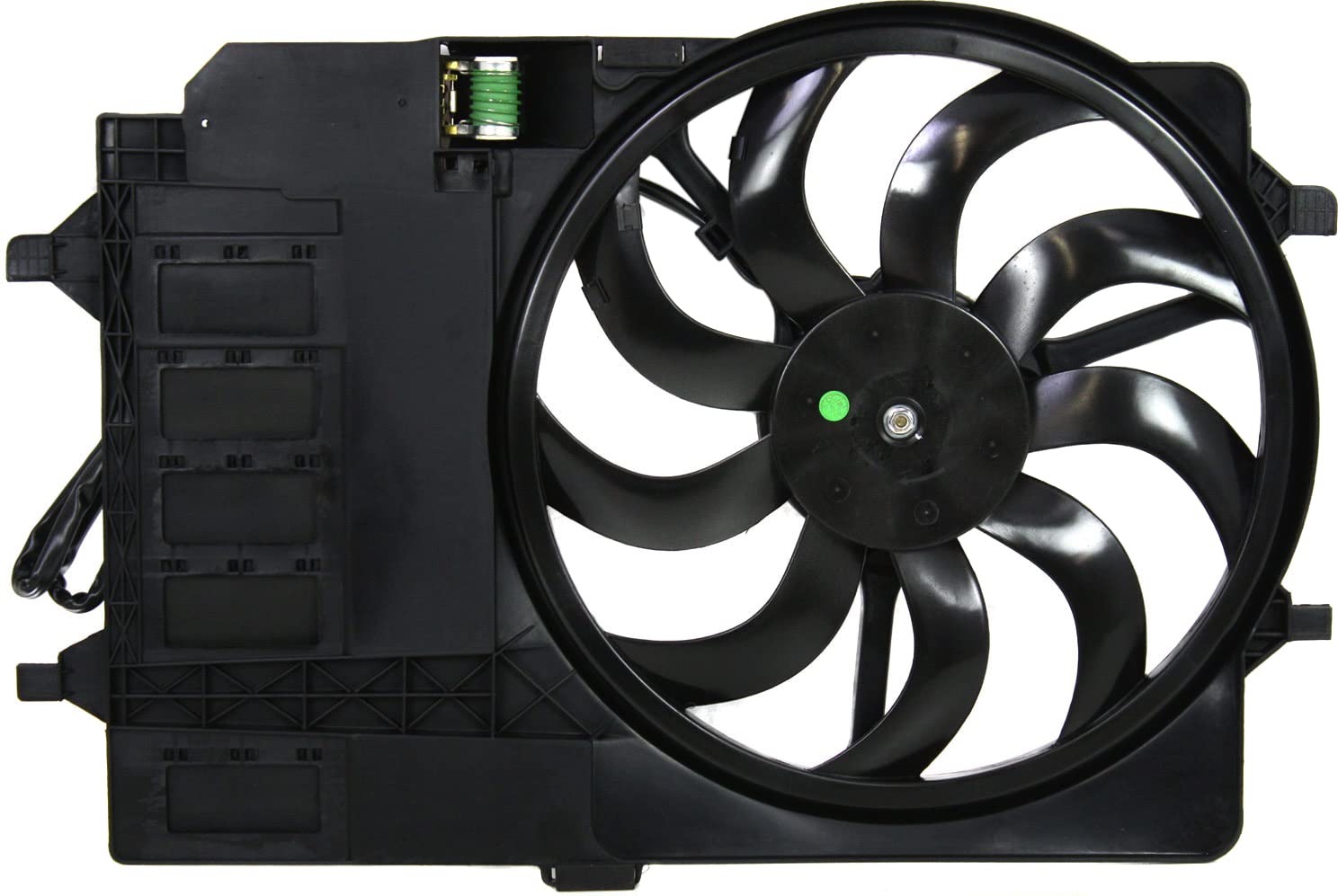Evan Fischer Radiator Cooling Fan Compatible with 2003-2008 Mini Cooper - Replacement Part MC3115102 - Perfect for Engine Cooling & Overheating Prevention