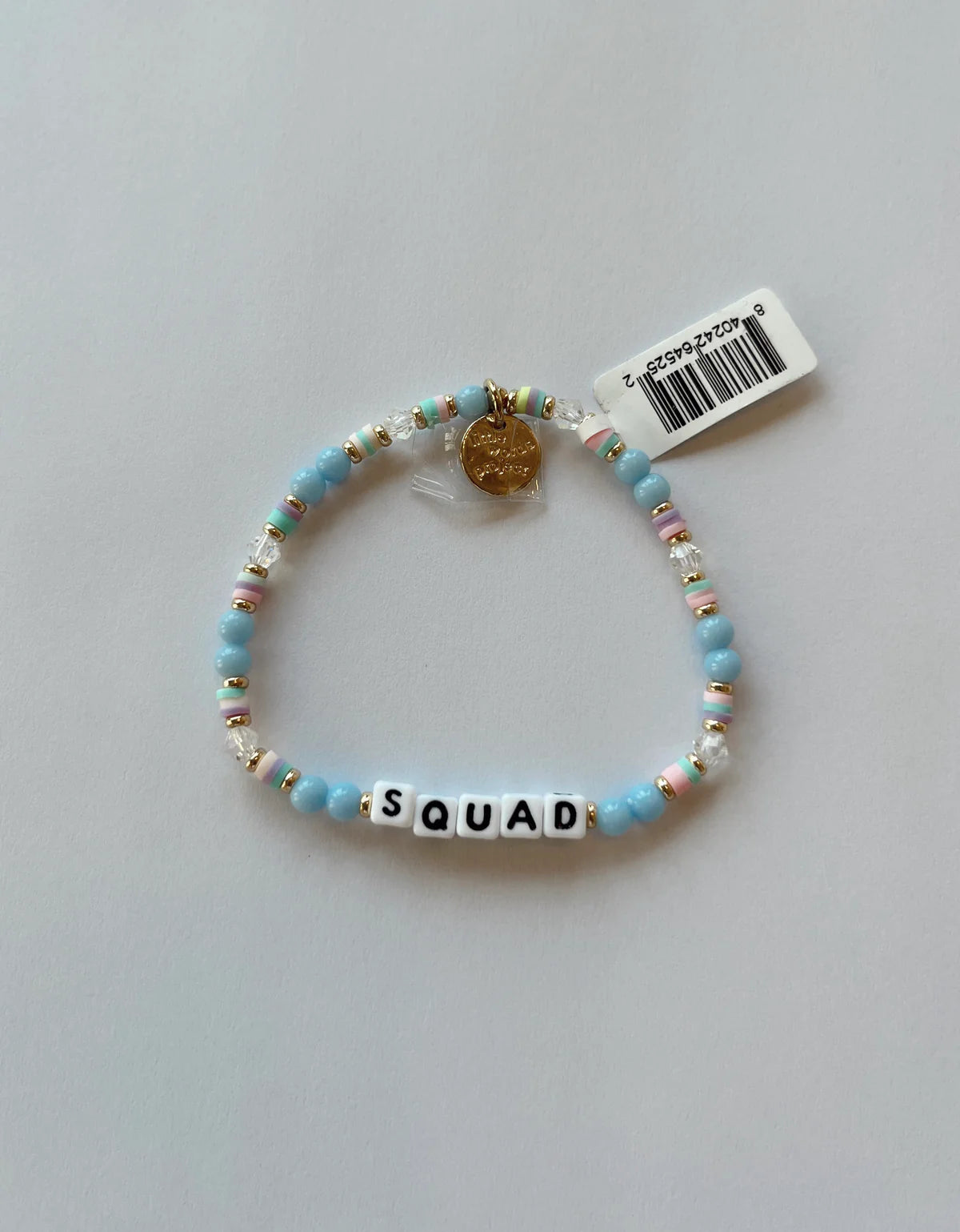 Little Words Project Squad Bracelet - Inspirational Friendship Bracelet for Women & Girls, Adjustable Beaded Wristband - Perfect for Gifts, Best Friends, Sisterhood & Daily Motivation