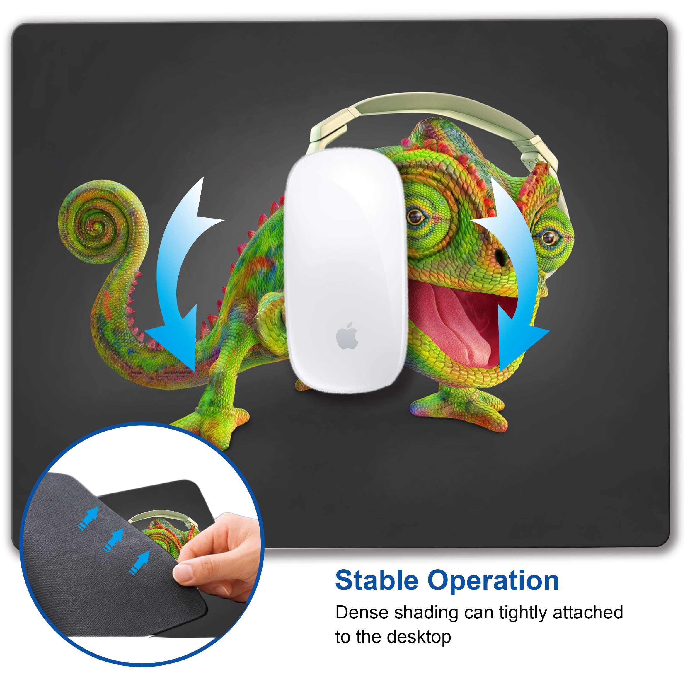 Personalized Dinosaur Mouse Pad - Non-Slip Rubber Gaming & Office Desk Mat for Kids & Adults - Perfect for Laptop, Computer, and Home Office Use