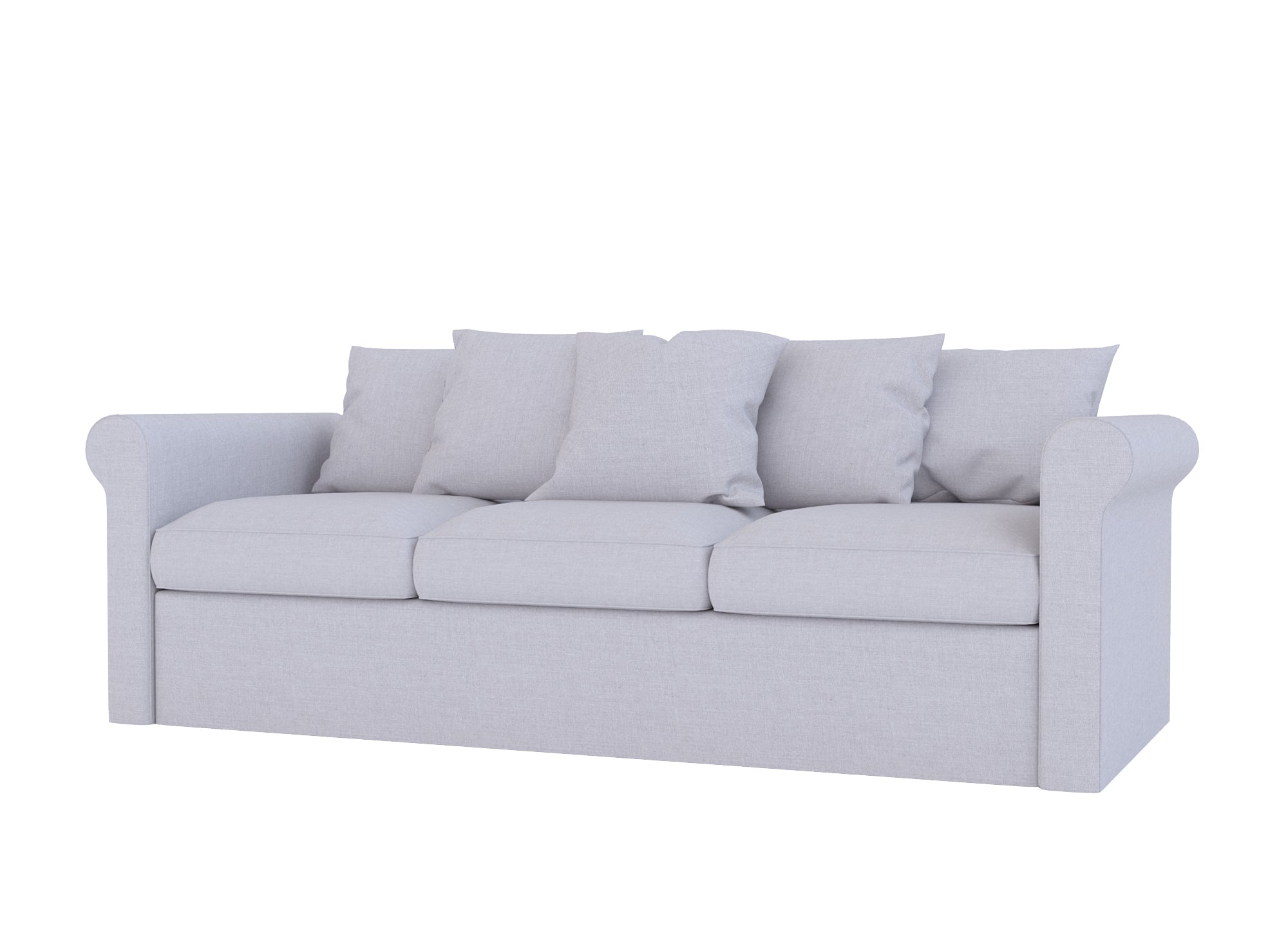 Gronlid 3-Seat Sofa Cover - Premium Stretchable Slipcover for IKEA 3-Seater Couch - Perfect for Living Room, Family Room & Home Decor Protection