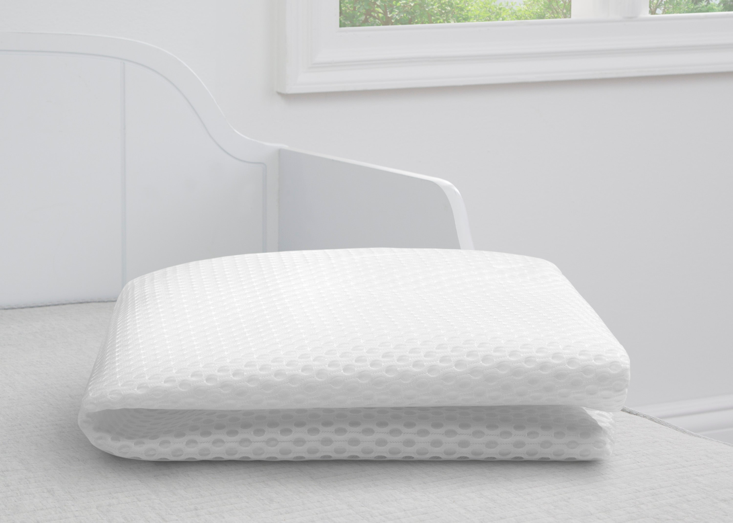 100% Breathable Crib Mattress Pad Cover - Waterproof, Hypoallergenic Baby Crib Protector for Safe Sleep - Perfect for Nursery, Daycare & Travel Use