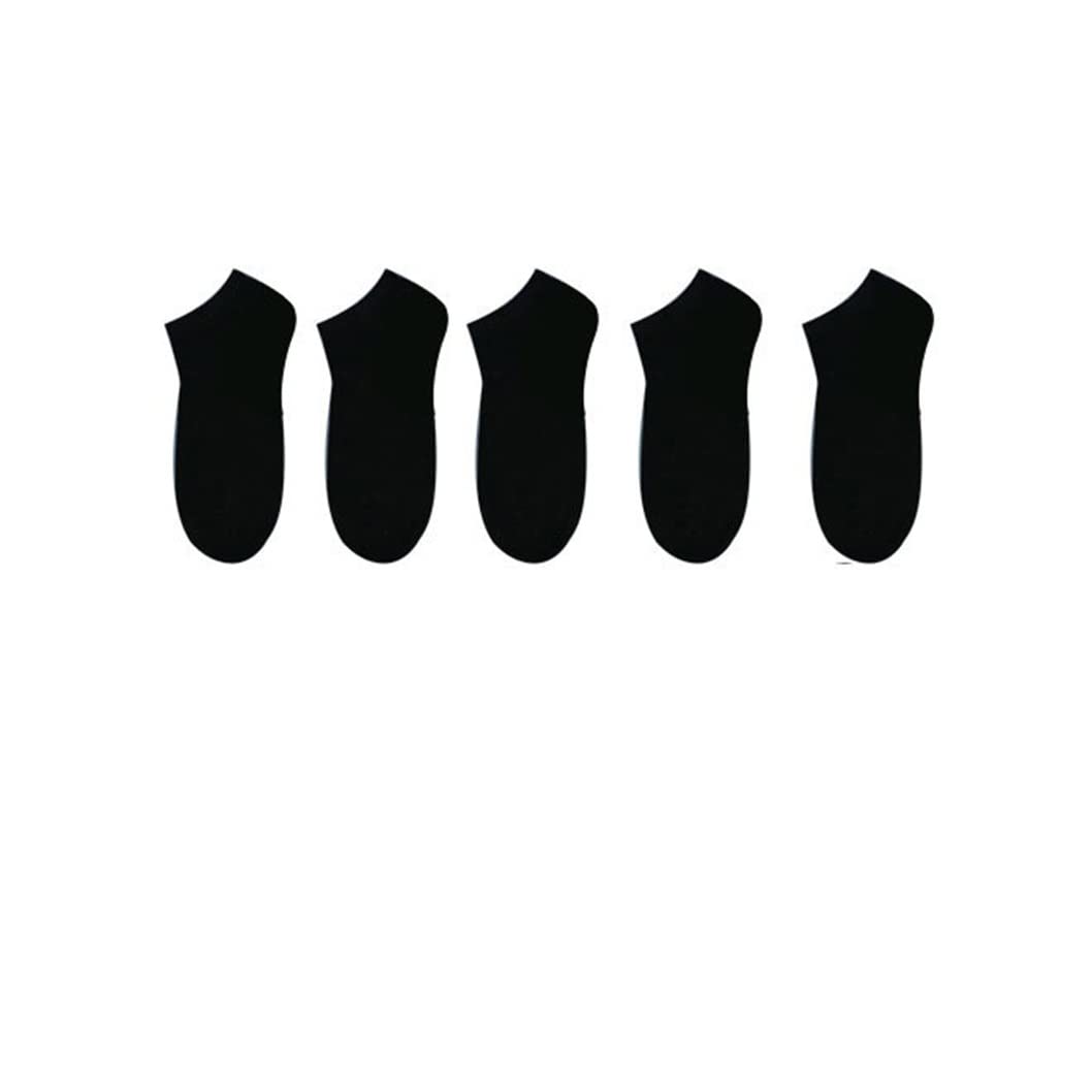 Breathable Women's Sports Socks - Comfortable Cotton Ankle Socks for Running, Workout & Daily Wear (Black, Size 37-44) - Perfect for Gym, Yoga and Casual Outfits