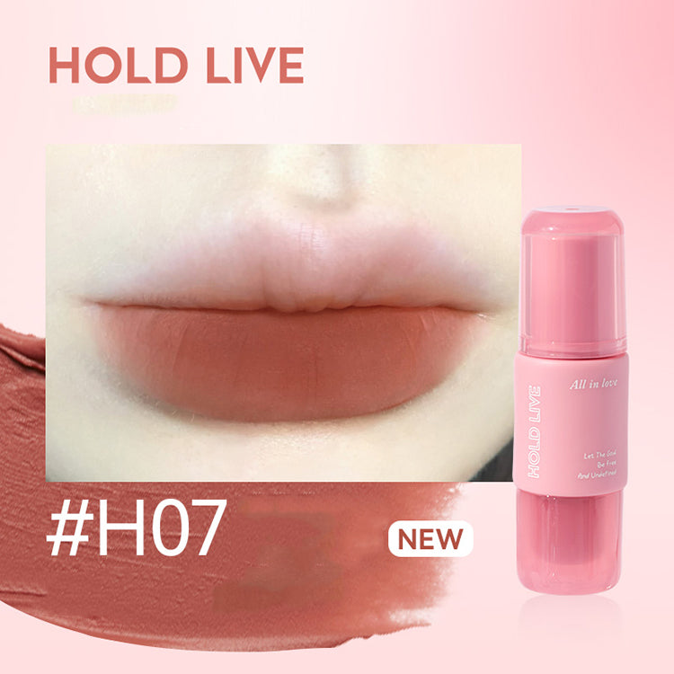 HOLD LIVE Velvet Cloud Sensation Lip Glaze - Hydrating Matte Liquid Lipstick with Long Lasting Wear, Vegan & Cruelty Free - Perfect for Everyday Makeup, Date Night & Special Occasions