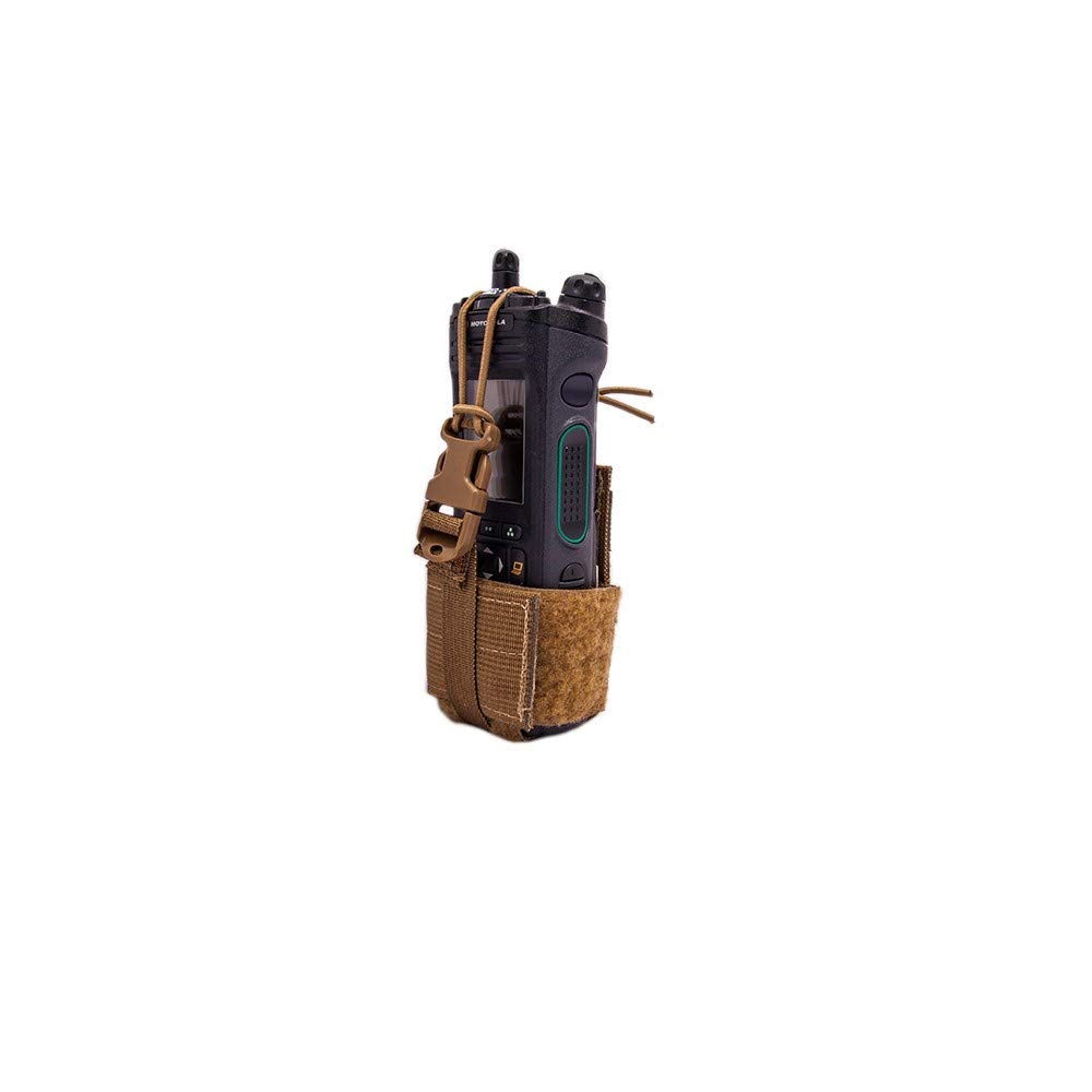 Tactical Tailor Radio Pouch - Durable Molle-Compatible Military Radio Holder for Two-Way Radios, Walkie Talkies & Communication Gear - Perfect for Outdoor Adventures, Hunting, Hiking & Emergency Preparedness