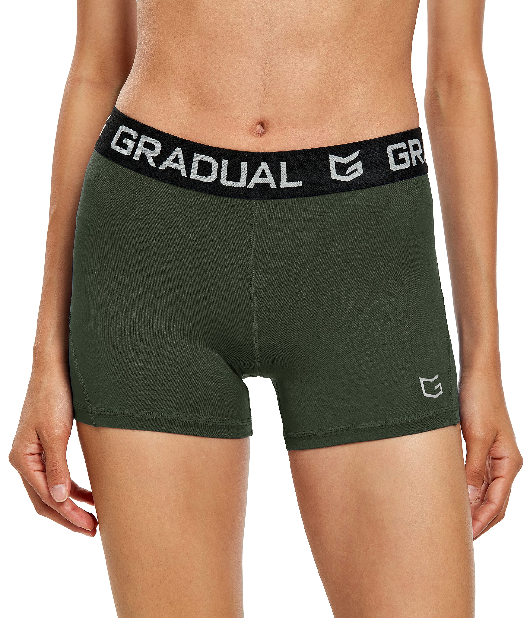 Best Women's Spandex Compression Volleyball Shorts 3