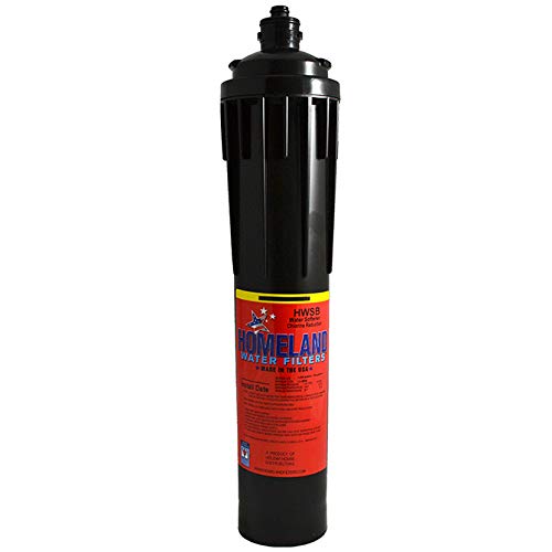 Homeland HWSB Water Filter System - High Performance Under Sink Water Filtration for Clean Drinking Water | Perfect for Kitchen, RV, and Office Use