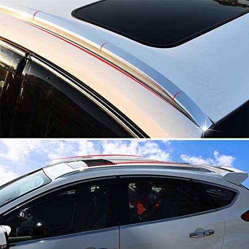 Snailfly Silver Roof Rail Crossbars for Acura RDX 2019-2024 - Heavy Duty Roof Rack Luggage Carrier for SUVs | Perfect for Road Trips, Camping & Outdoor Adventures
