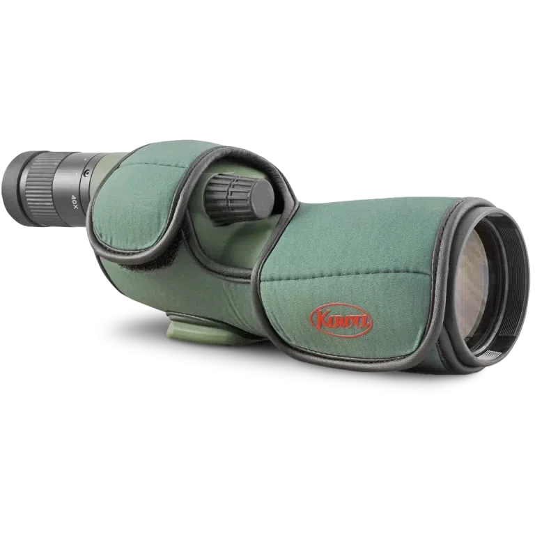 Kowa C 500G Protective Stay-On Case for TSN 500 Series Spotting Scopes - Durable Green Cover for Bird Watching, Hunting & Outdoor Adventures