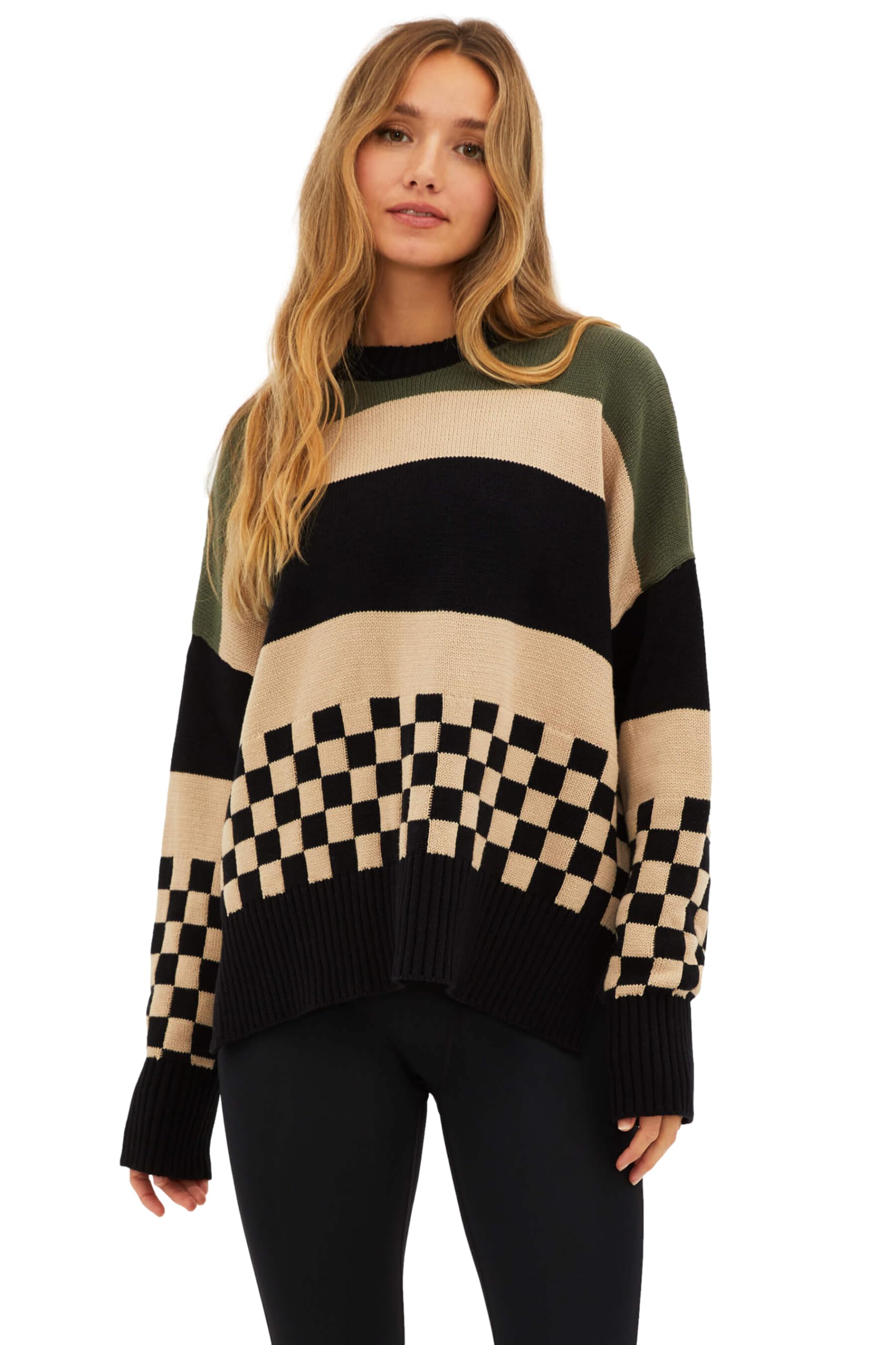 Beach Riot Women's Callie Sweater - Soft Knit Pullover for Casual Wear, Layering & Cozy Fall Outfits | Perfect for Beach Cover-Ups, Date Nights & Weekend Getaways