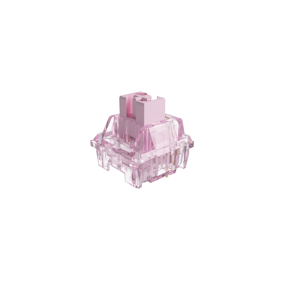 Akko CS Jelly Pink Mechanical Keyboard Switches - 45 Pack | Linear Silent Switches for Gaming & Typing | Compatible with DIY Custom Keyboards