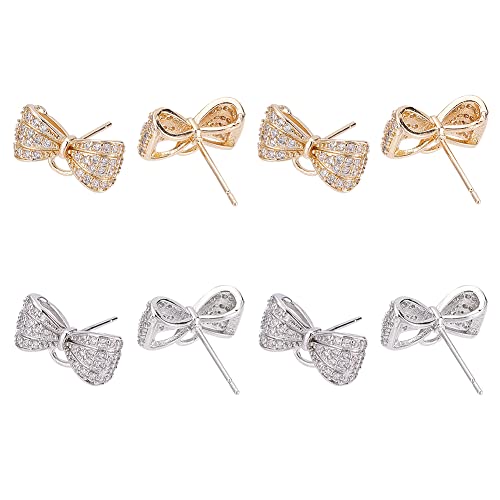 2 Colors-bowknot-8pcs
