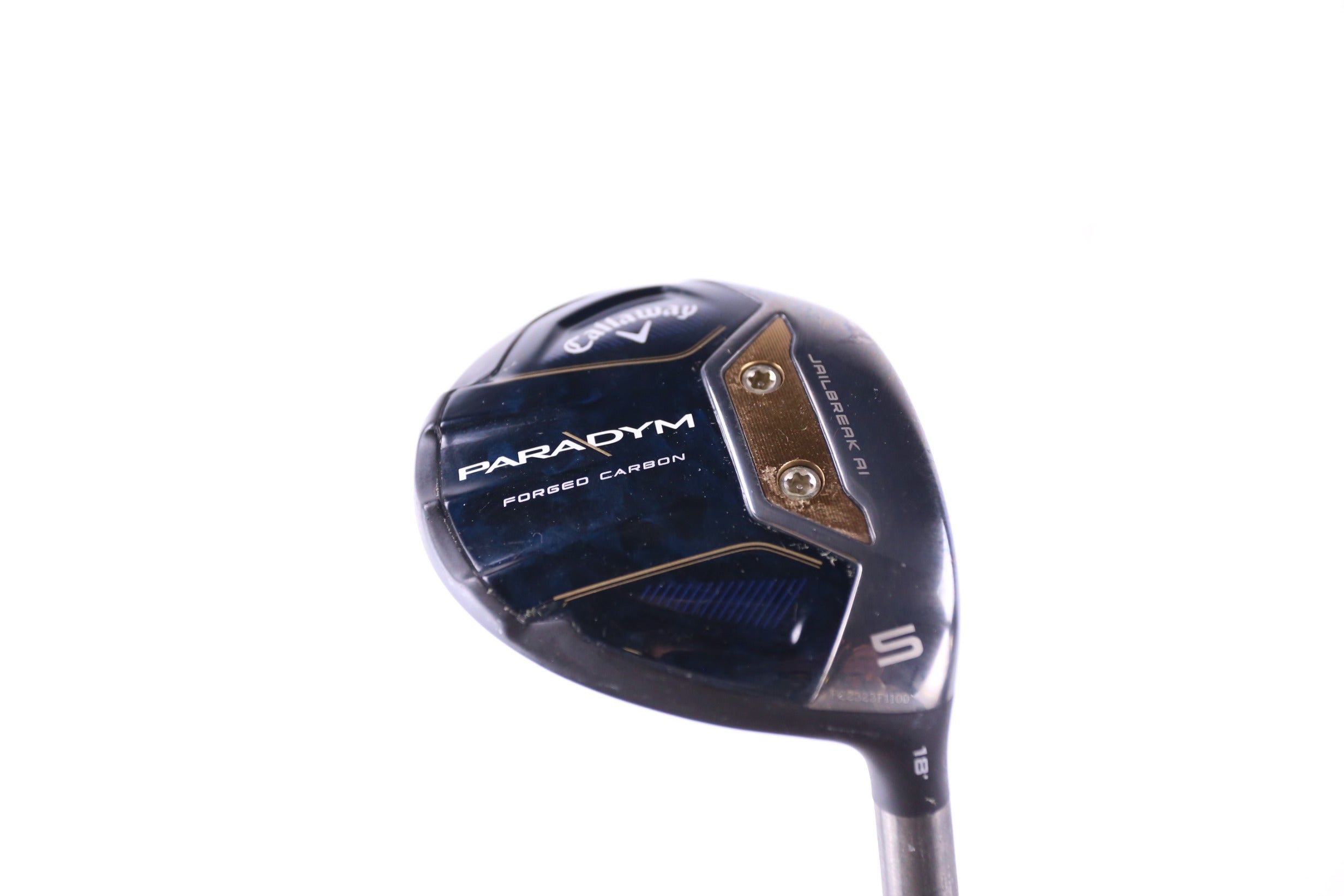 Used Callaway Paradym 5 Wood Golf Club - Right Handed 18° Senior Flex | Perfect for Senior Golfers & High Handicap Players on Fairway Shots