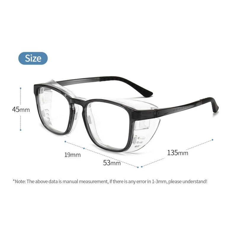 Blue Light Blocking Glasses for Computer & Screen Use - Anti Eyestrain, Moisturizing Wet Room Lens, Anti Pollen Eye Protection - Prescription Frame Ready for Work & Gaming