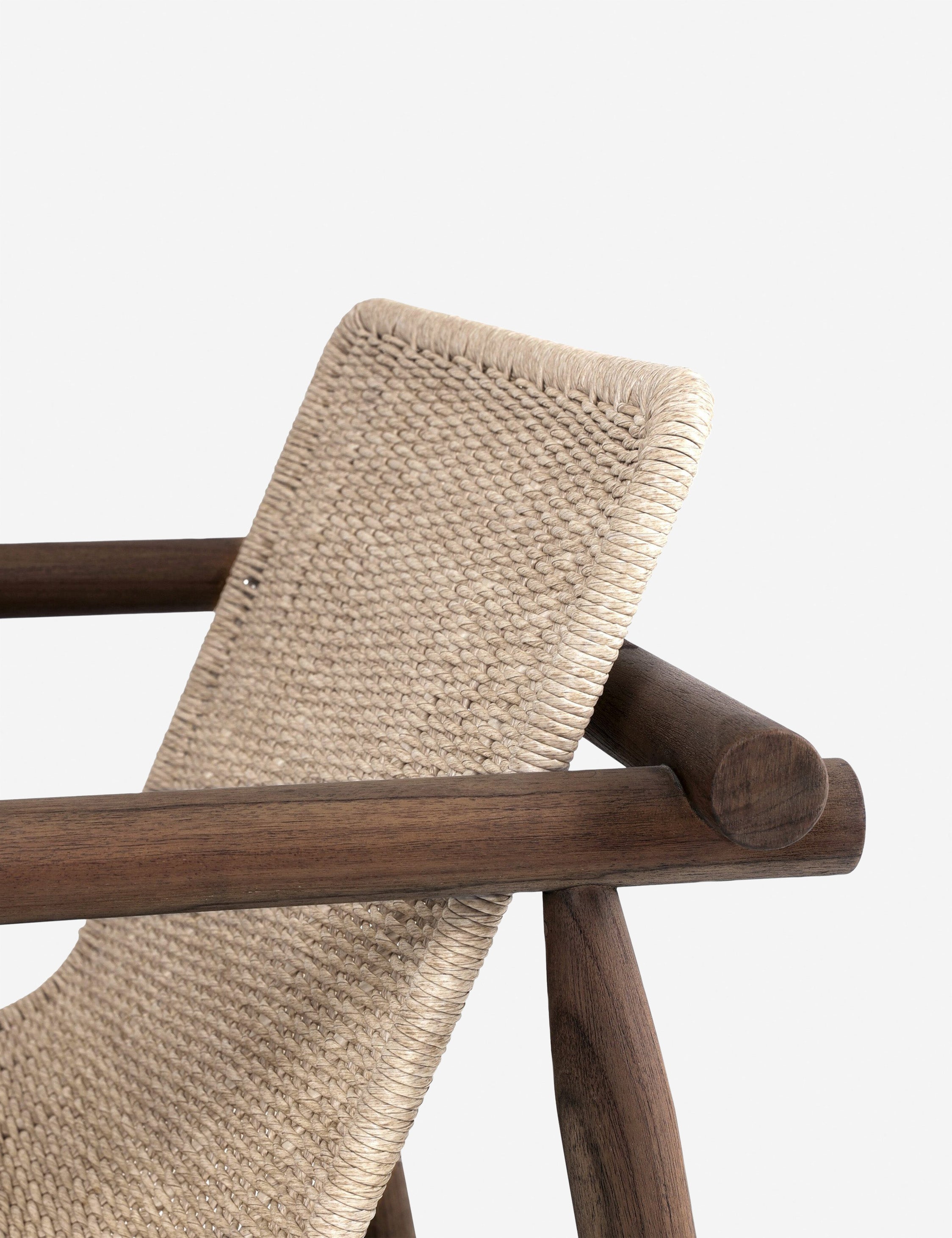 Amber Lewis x Four Hands Dume Indoor/Outdoor Accent Chair - Stylish Patio, Porch & Living Room Seating Furniture
