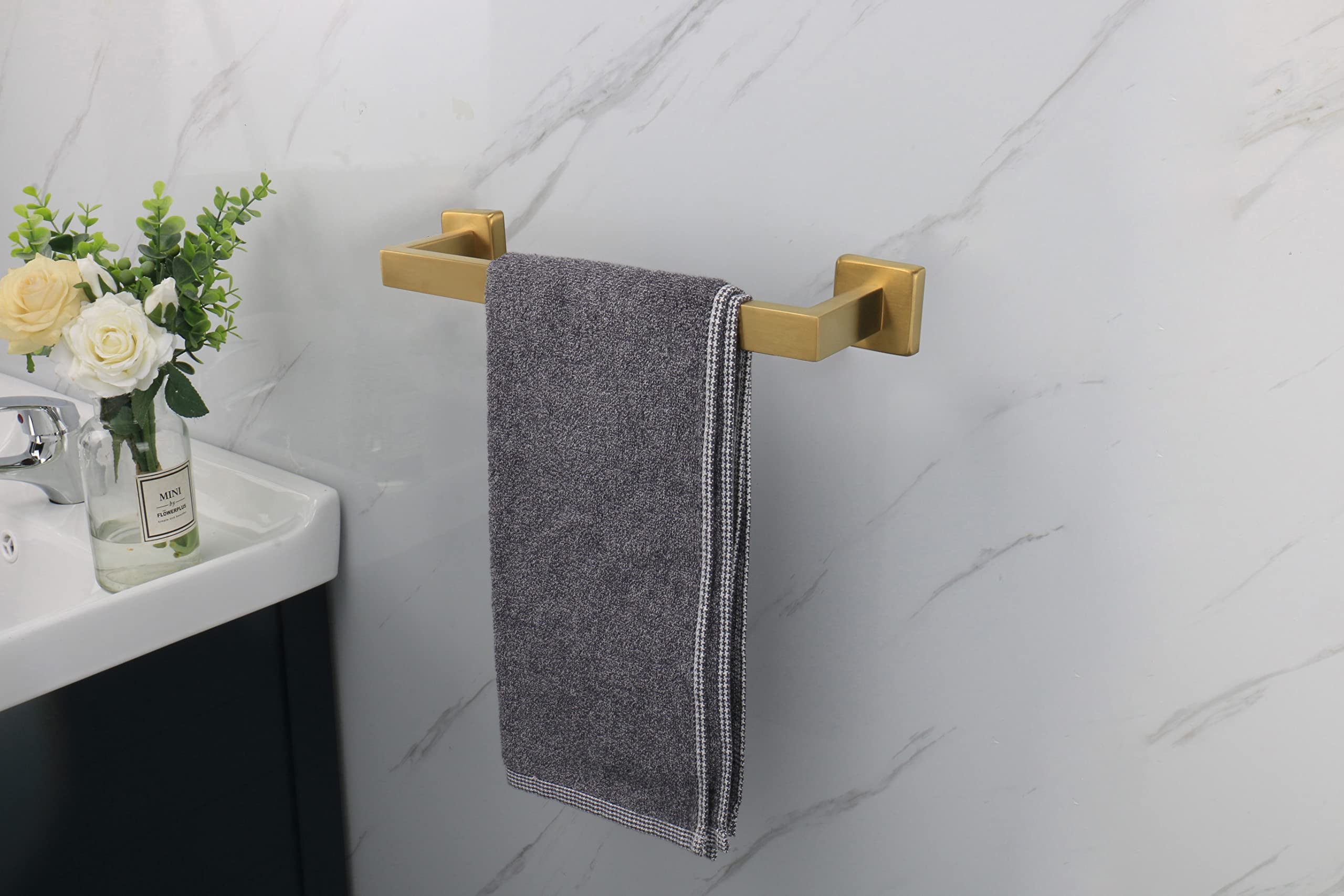 TocTen Premium Stainless Steel Towel Rack - 12