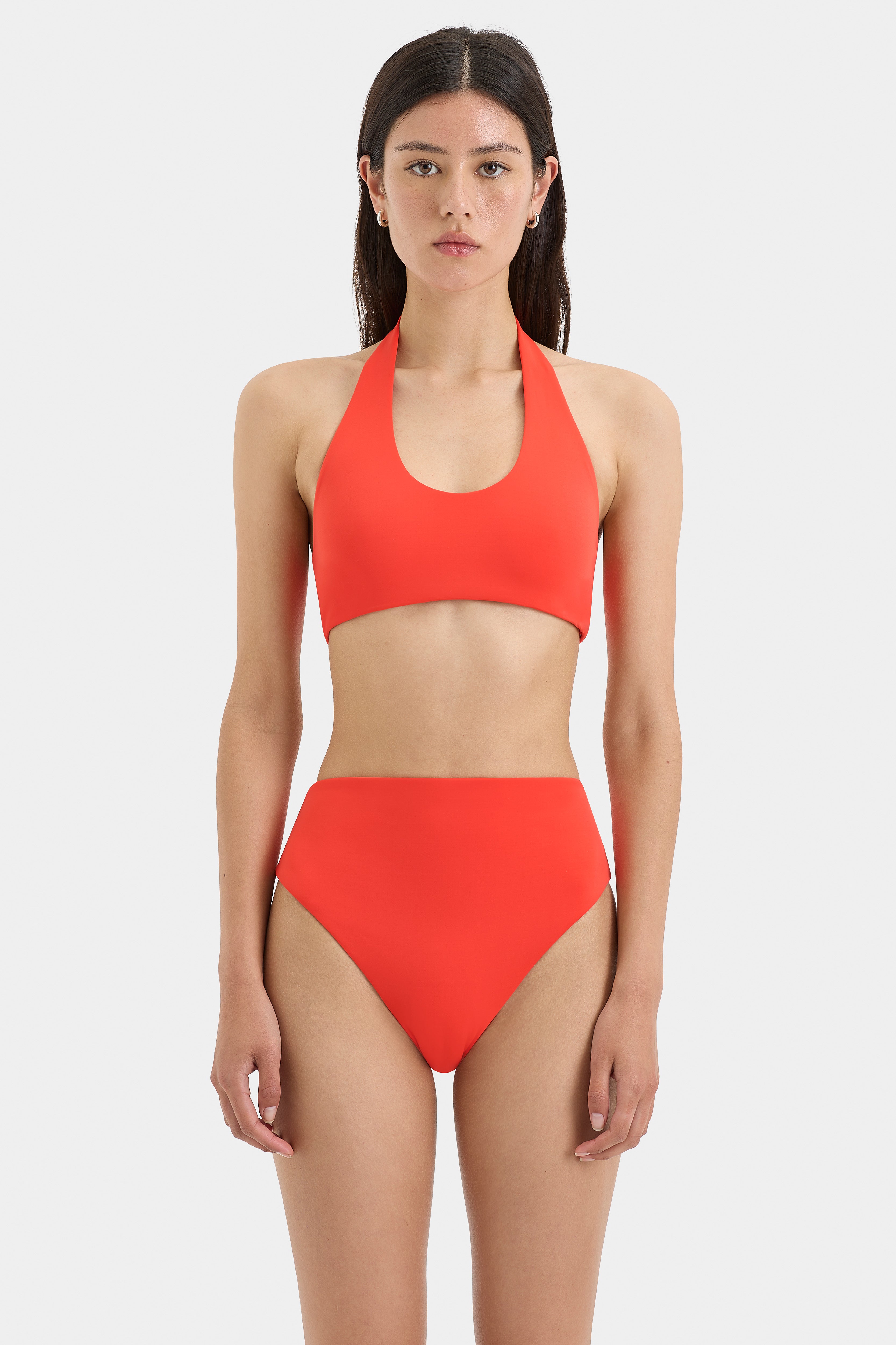 Clarita High Cut Brief - Comfortable Cotton Underwear for Women, Seamless Panties with Lace Trim - Perfect for Everyday Wear, Yoga & Lounge