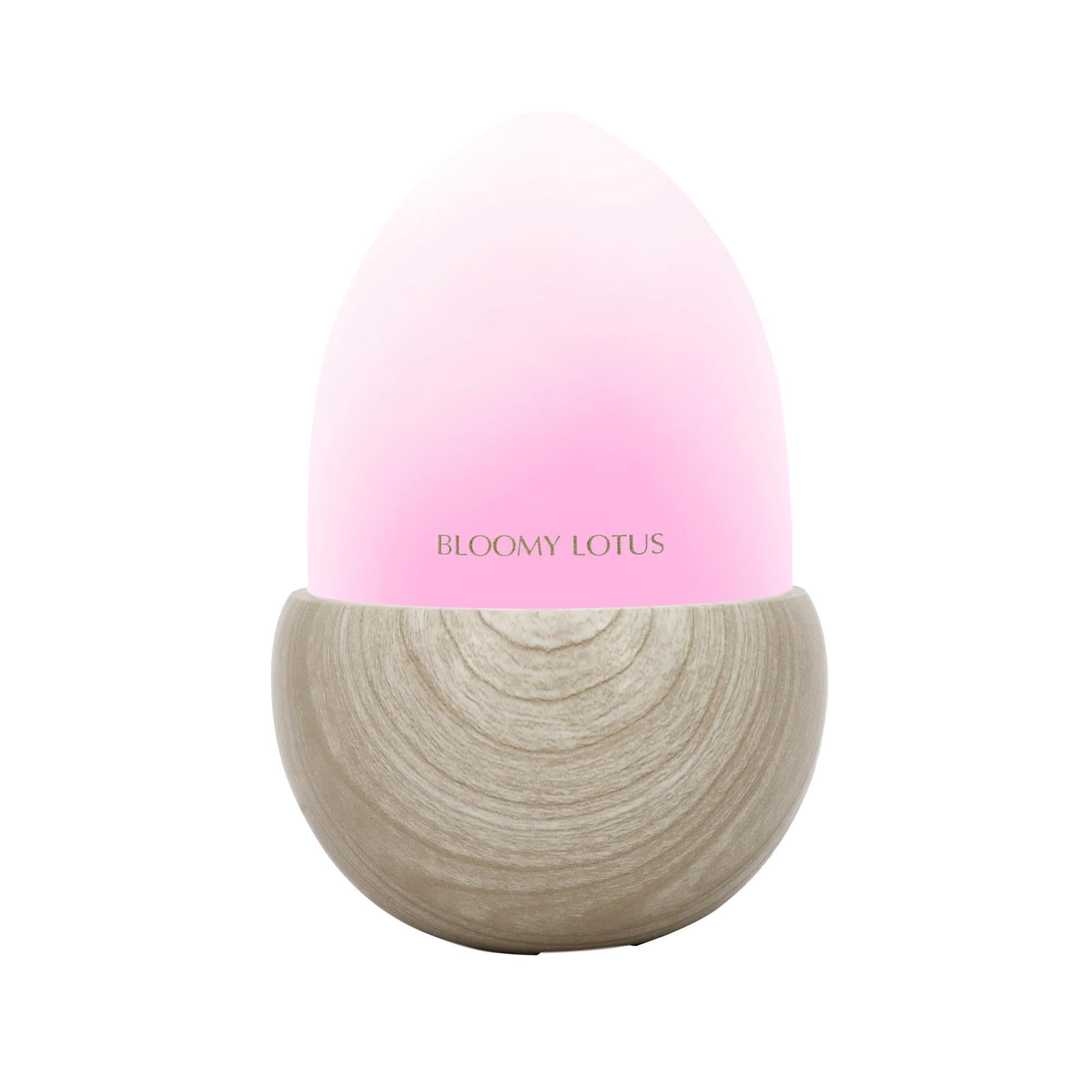 Bloomy Lotus Ultrasonic Aroma Diffuser - 150ml Essential Oil Diffuser with 7 Color LED Lights, Auto Shut-Off, Whisper-Quiet Operation for Home, Office, Yoga & Spa Relaxation