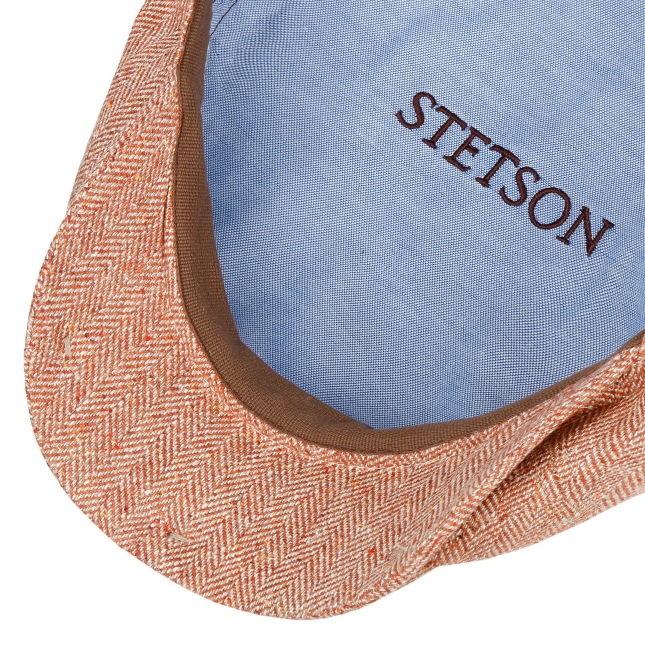 Stetson Milner Men's Silk Flat Cap - Classic Vintage Driving Hat for Golf, Outdoor & Casual Wear