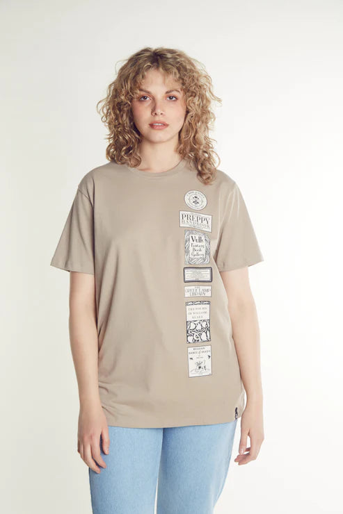 Unisex Preppy T-Shirt by Vulk - Soft Cotton Casual Tee for Men & Women | Perfect for Everyday Wear, Outings & Layering