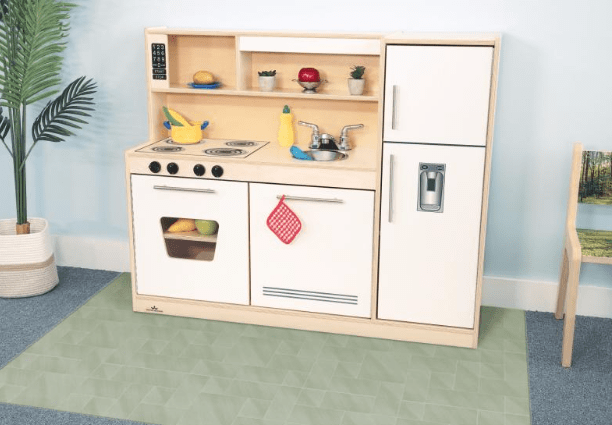 Modern White Kitchen Combo Set WB7451 - Perfect for Small Apartments & Stylish Home Cooking
