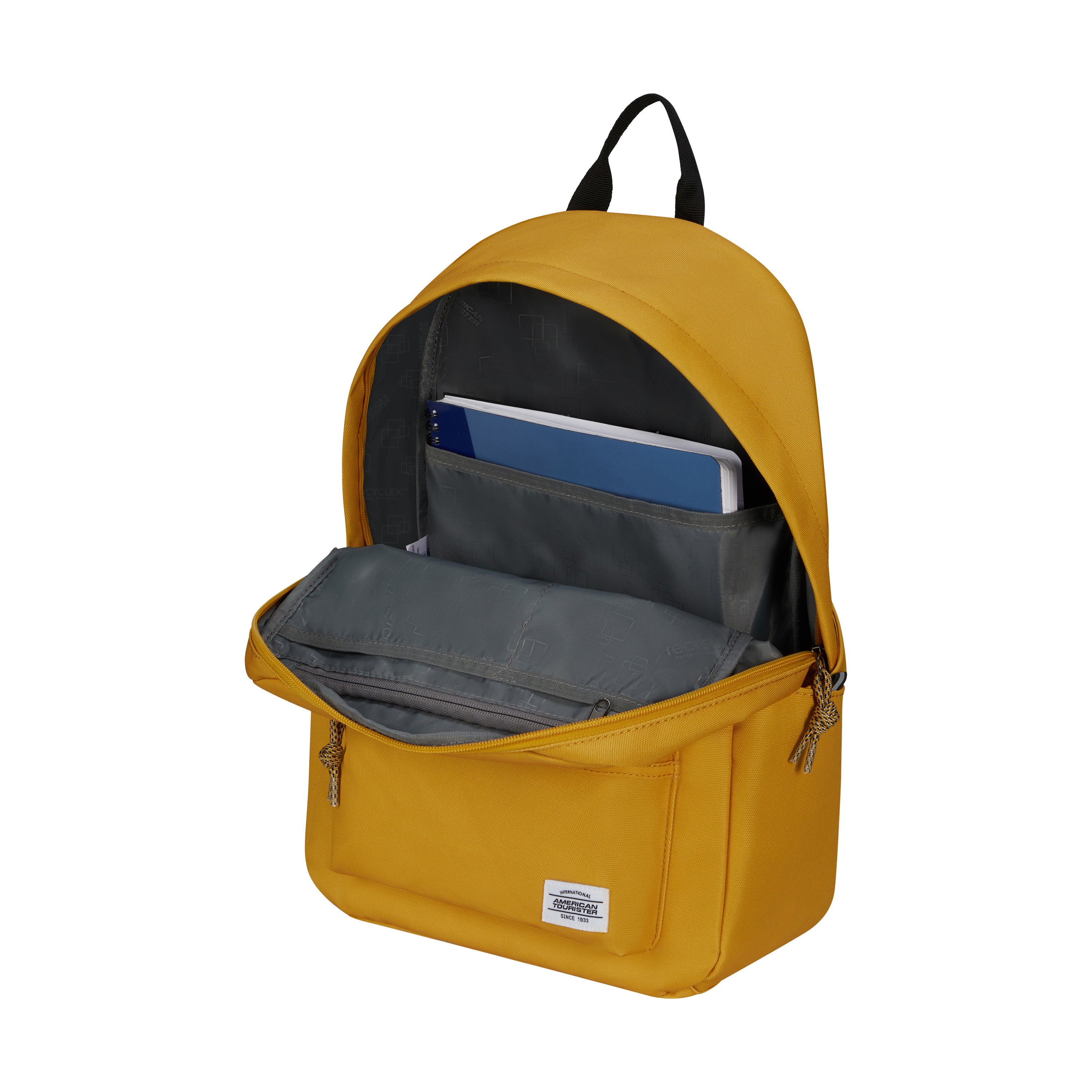 American Tourister BrightUp Backpack - Lightweight Travel Backpack with USB Charging Port, Water-Resistant Material for School, Work & Outdoor Adventures