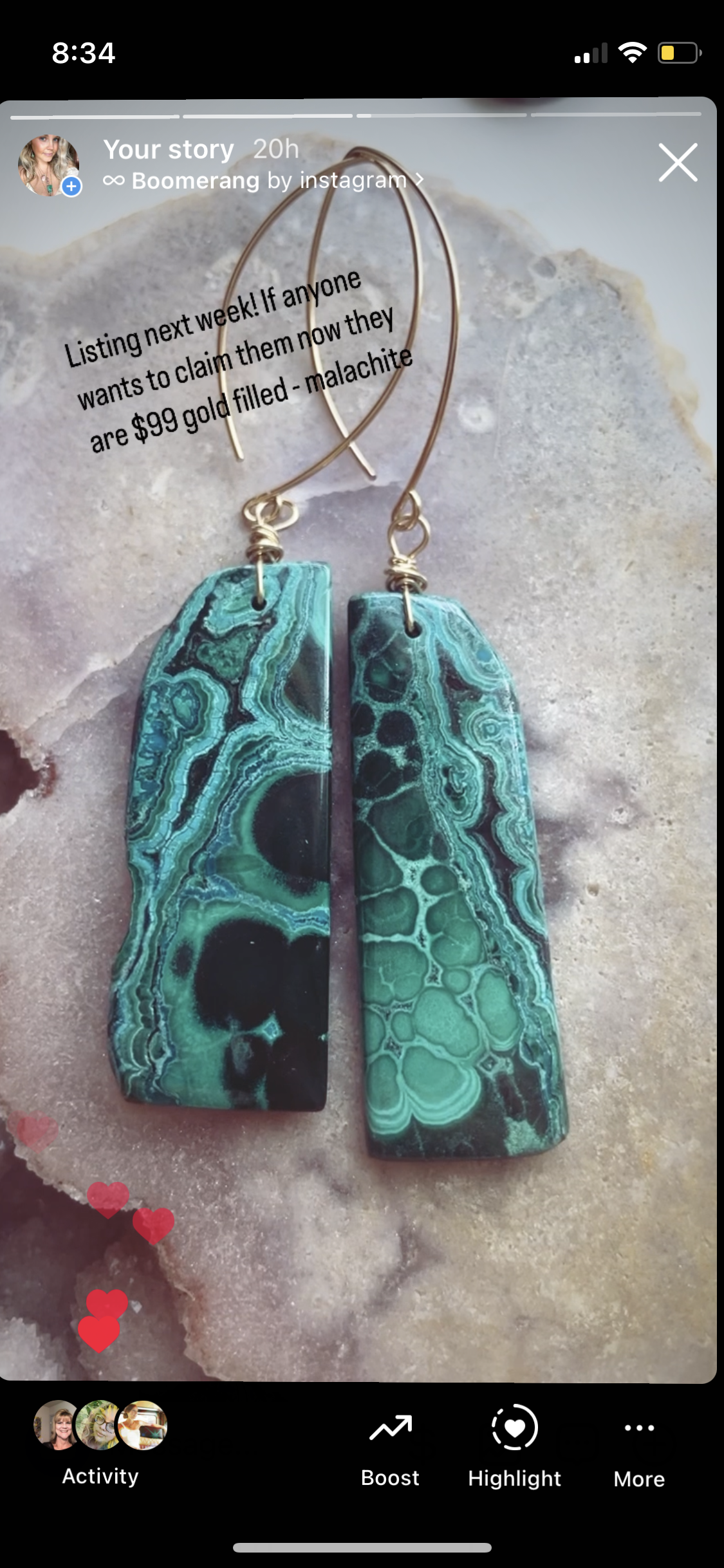 Stunning Malachite Dangle Earrings in Gold Filled - Elegant Statement Jewelry for Women, Perfect for Parties, Weddings & Special Occasions
