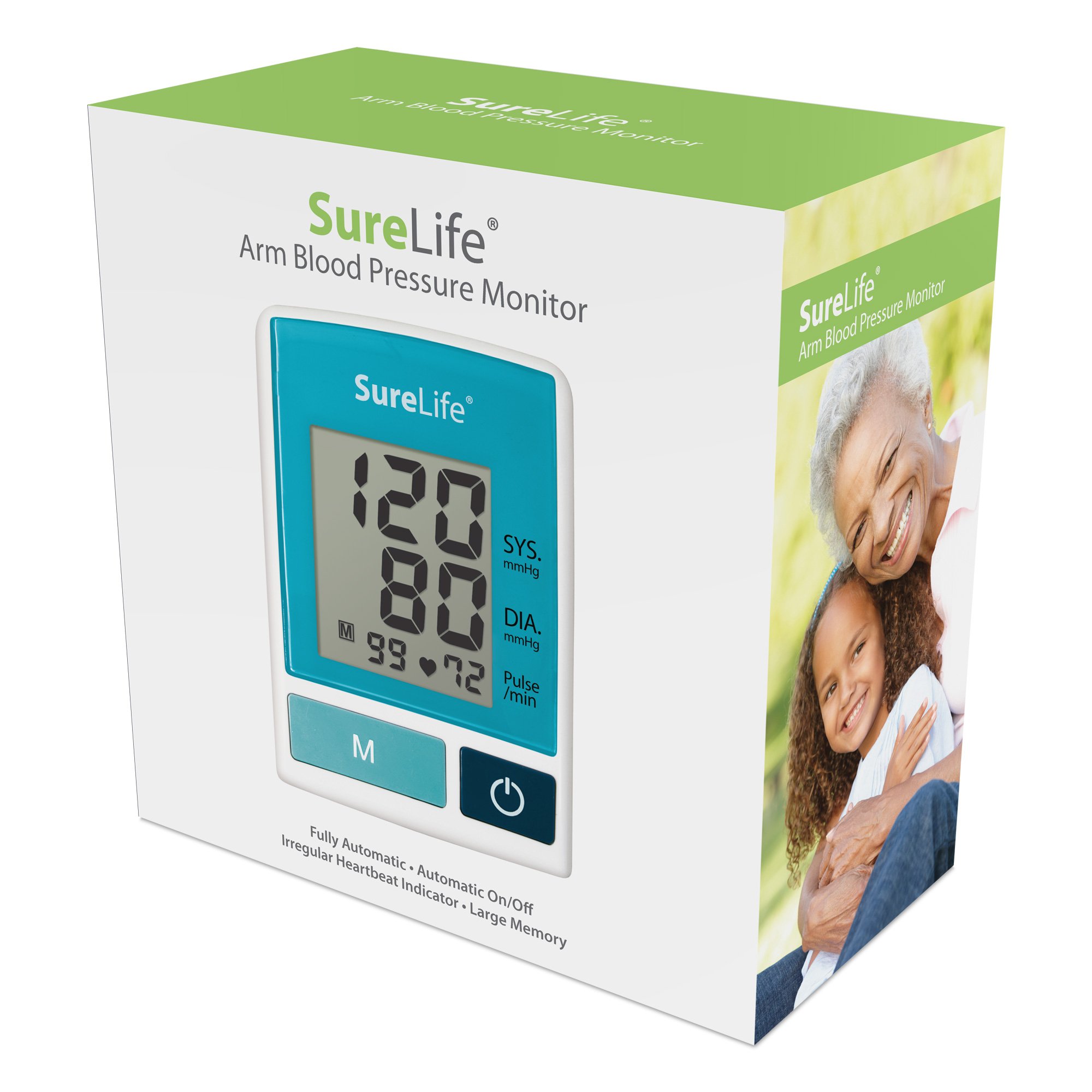 SureLife Classic Arm Blood Pressure Monitor with Regular Cuff - Accurate Digital BP Machine for Home Use (1 per Box) - Ideal for Daily Health Monitoring & Heart Care