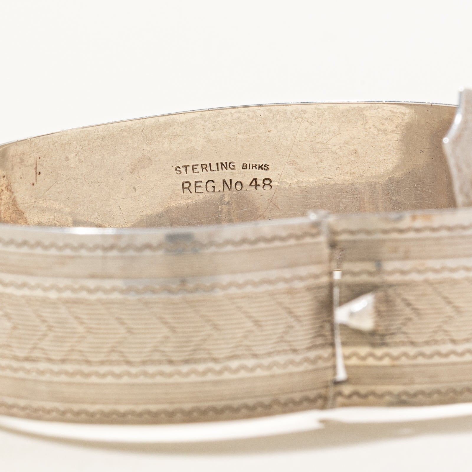 Birks Sterling Silver Buckle Cuff Bracelet for Women | Adjustable 7-Inch Wristband | Elegant Jewelry Gift for Birthday, Anniversary & Special Occasions