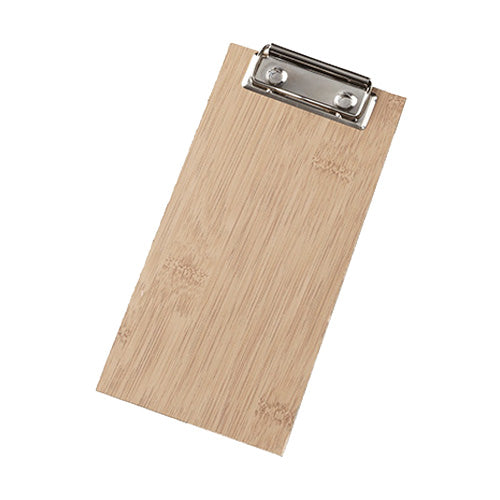 American Metalcraft BB8 & 4 x 8 Bamboo Menu Holder Clipboard - Restaurant, Cafe, Bar, and Office Organizer for Menus, Documents, and Notes
